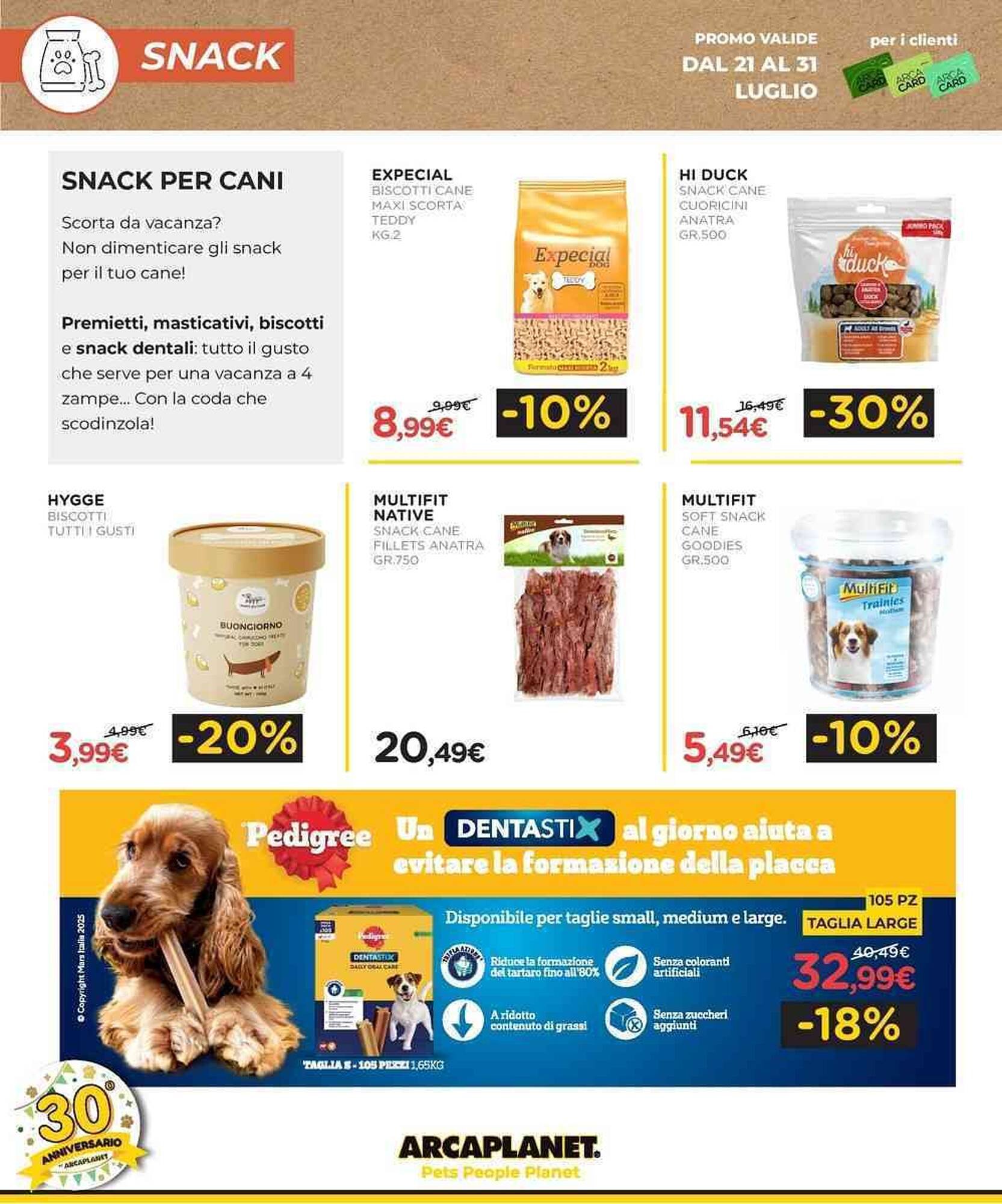 Volantino Arcaplanet (2025-07-28 - 2025-08-03)