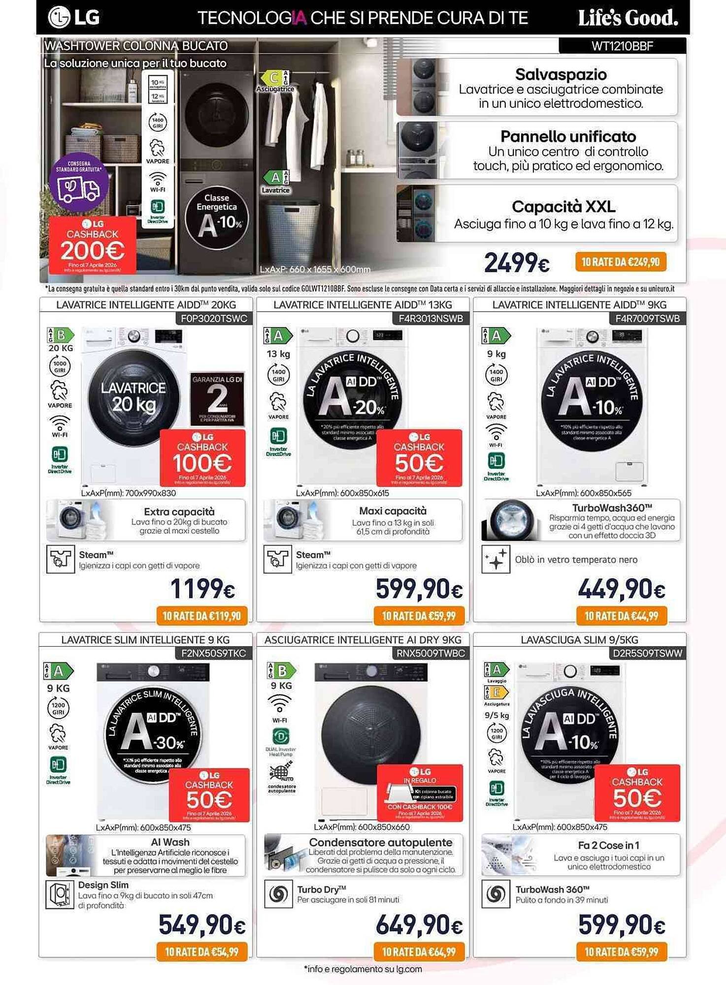 Volantino Unieuro (2026-03-20 - 2026-04-07)