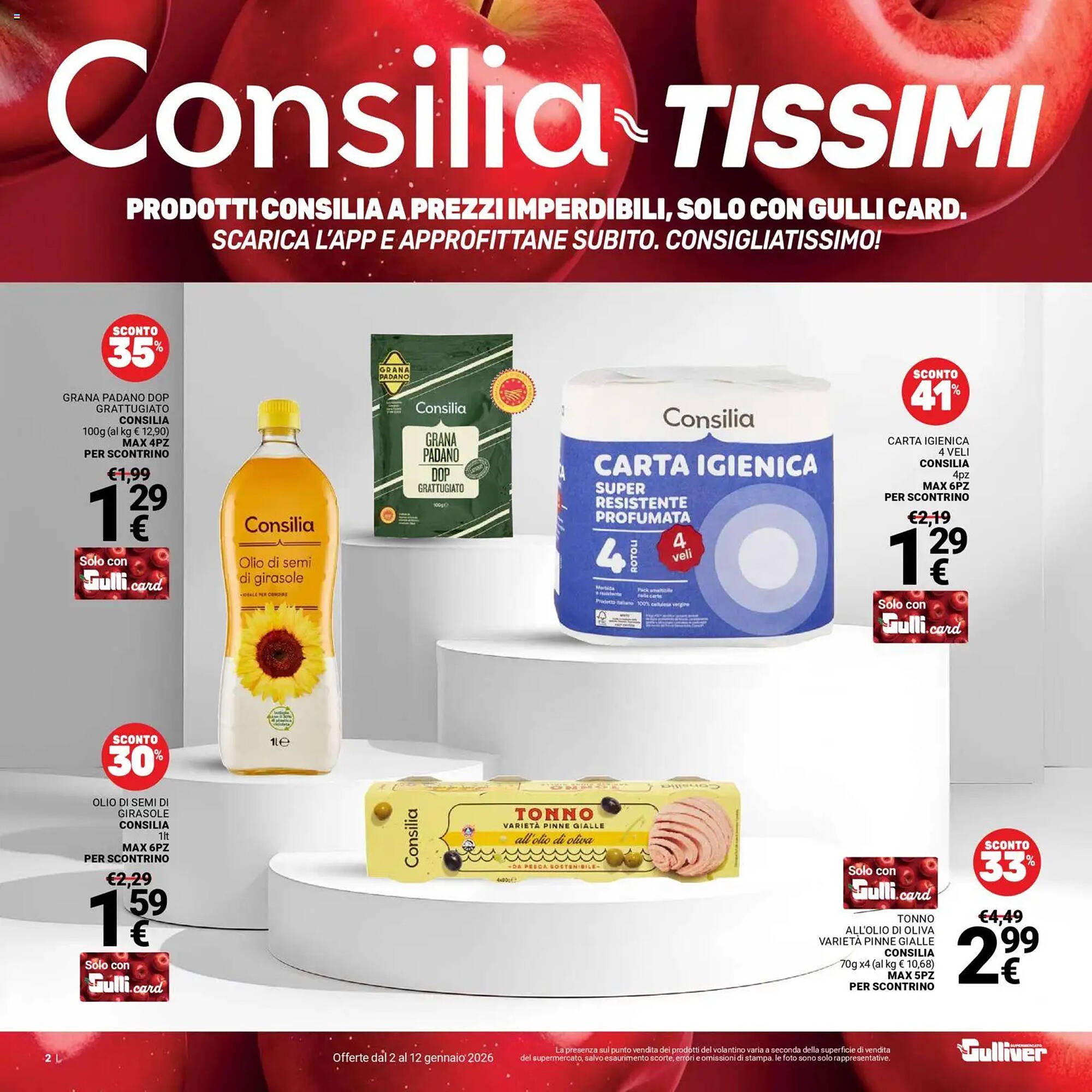 Volantino Supermercati Gulliver (2026-01-02 - 2026-01-12)