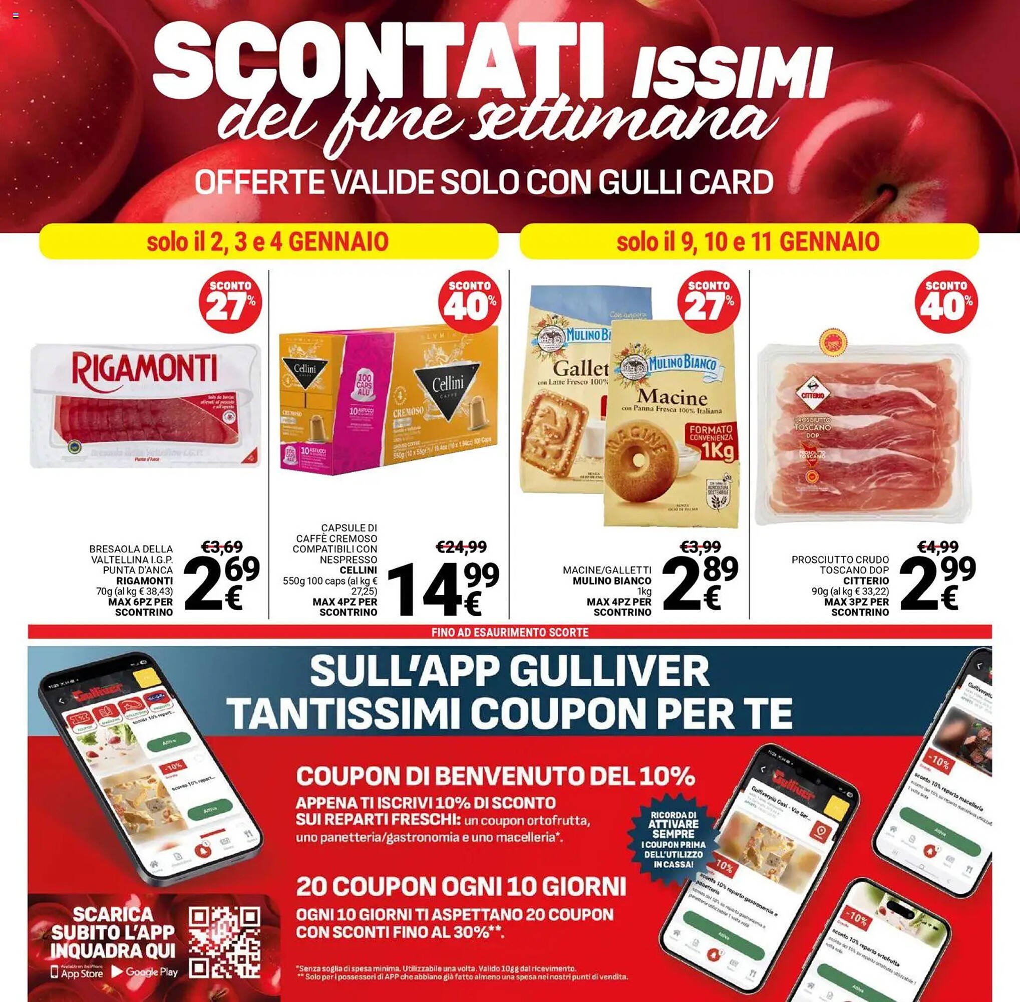 Volantino Supermercati Gulliver (2026-01-02 - 2026-01-12)