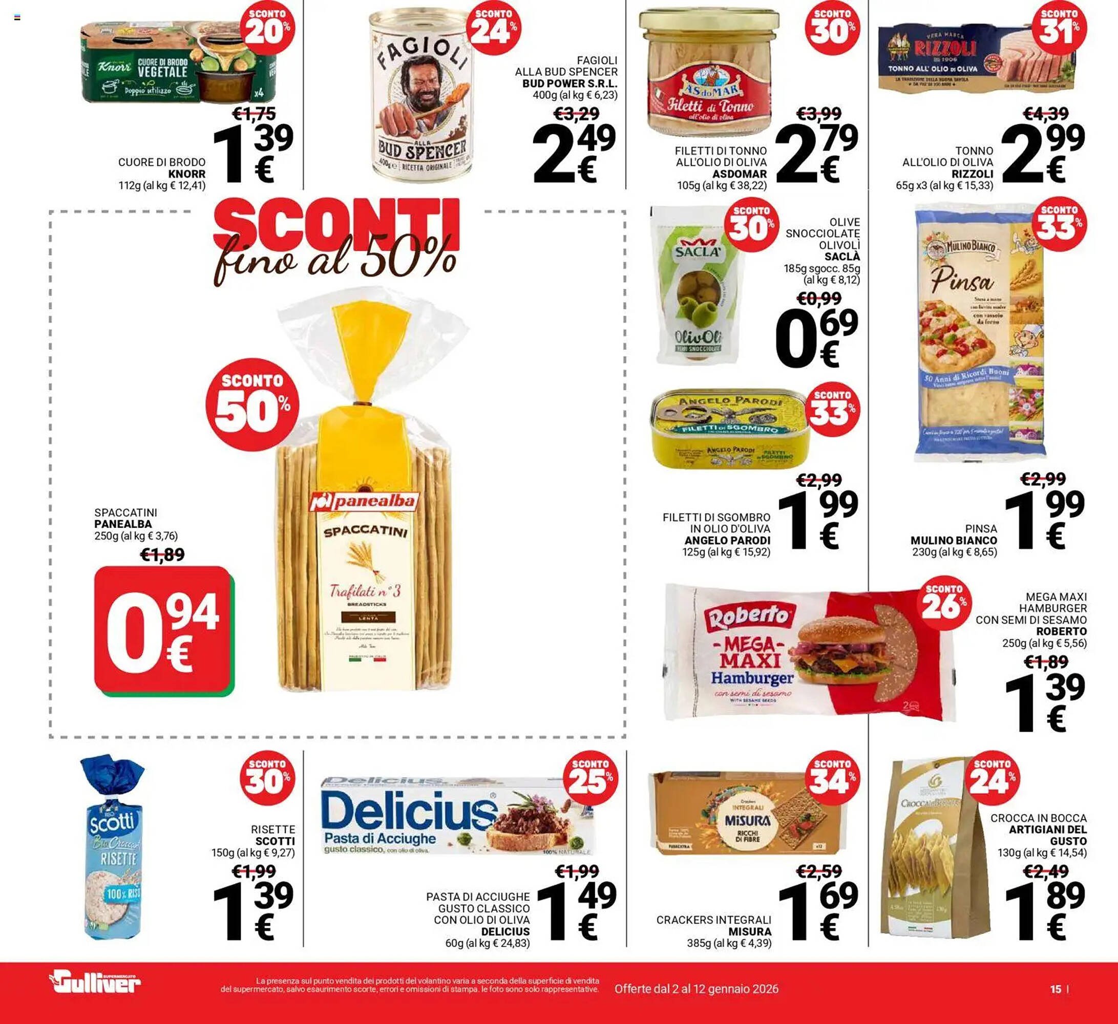 Volantino Supermercati Gulliver (2026-01-02 - 2026-01-12)