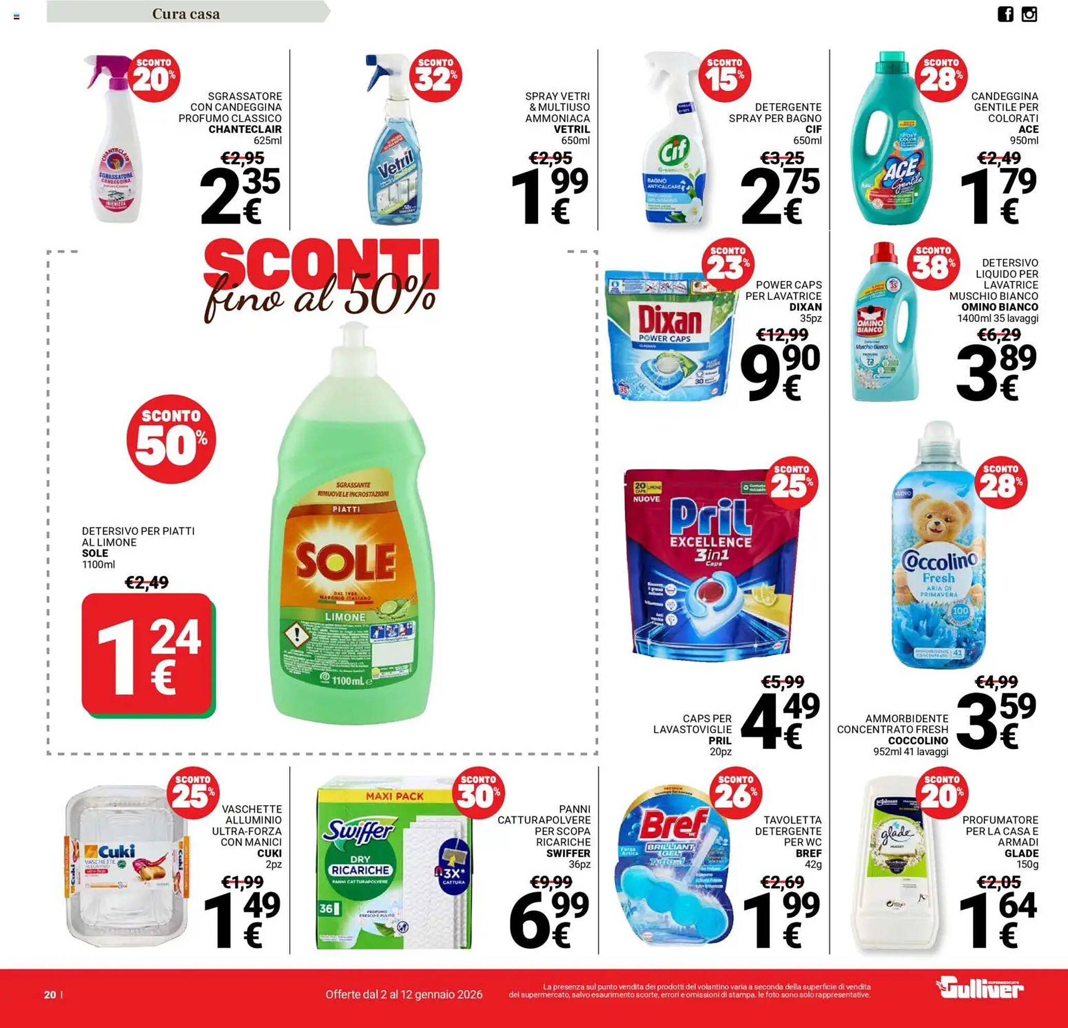 Volantino Supermercati Gulliver (2026-01-02 - 2026-01-12)