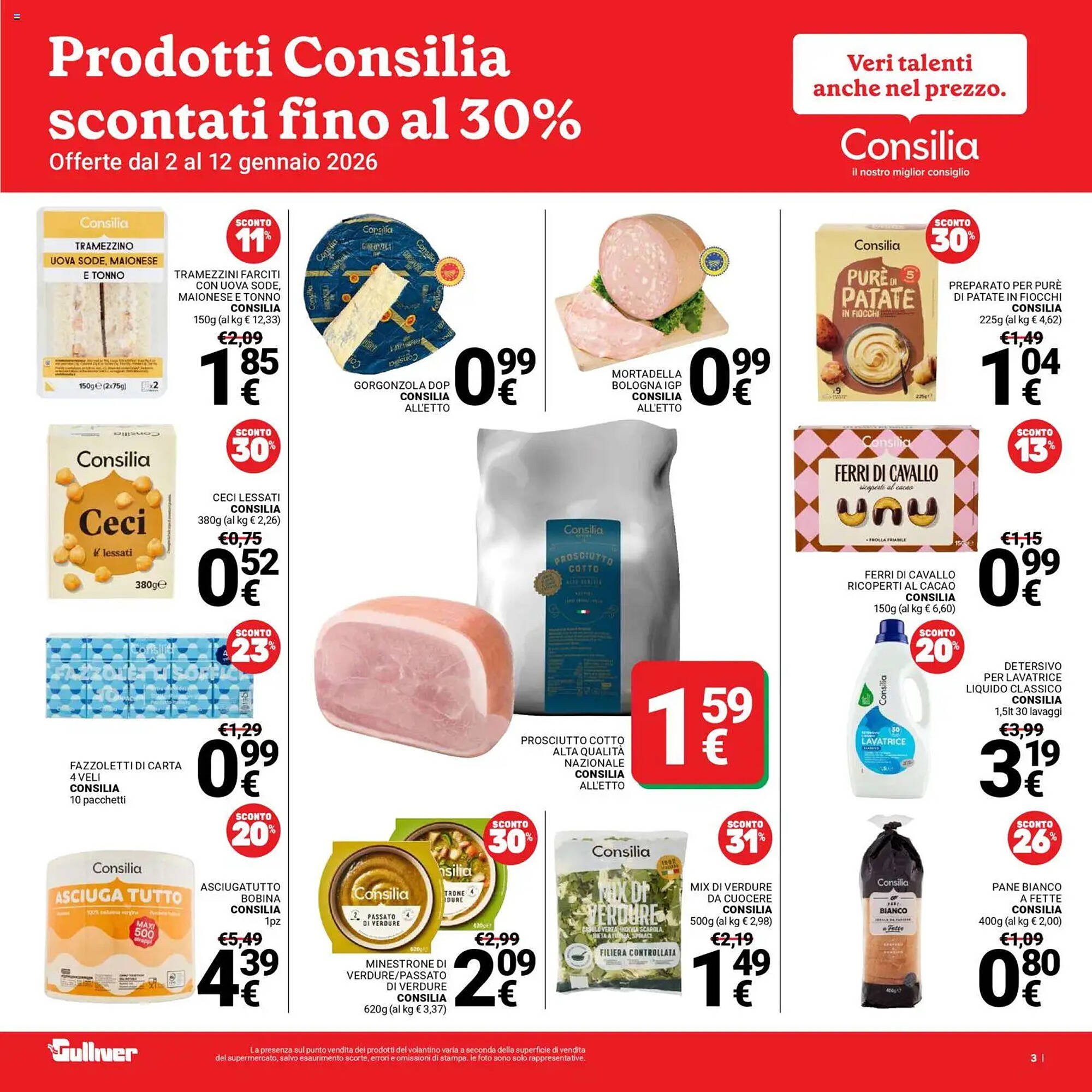 Volantino Supermercati Gulliver (2026-01-02 - 2026-01-12)