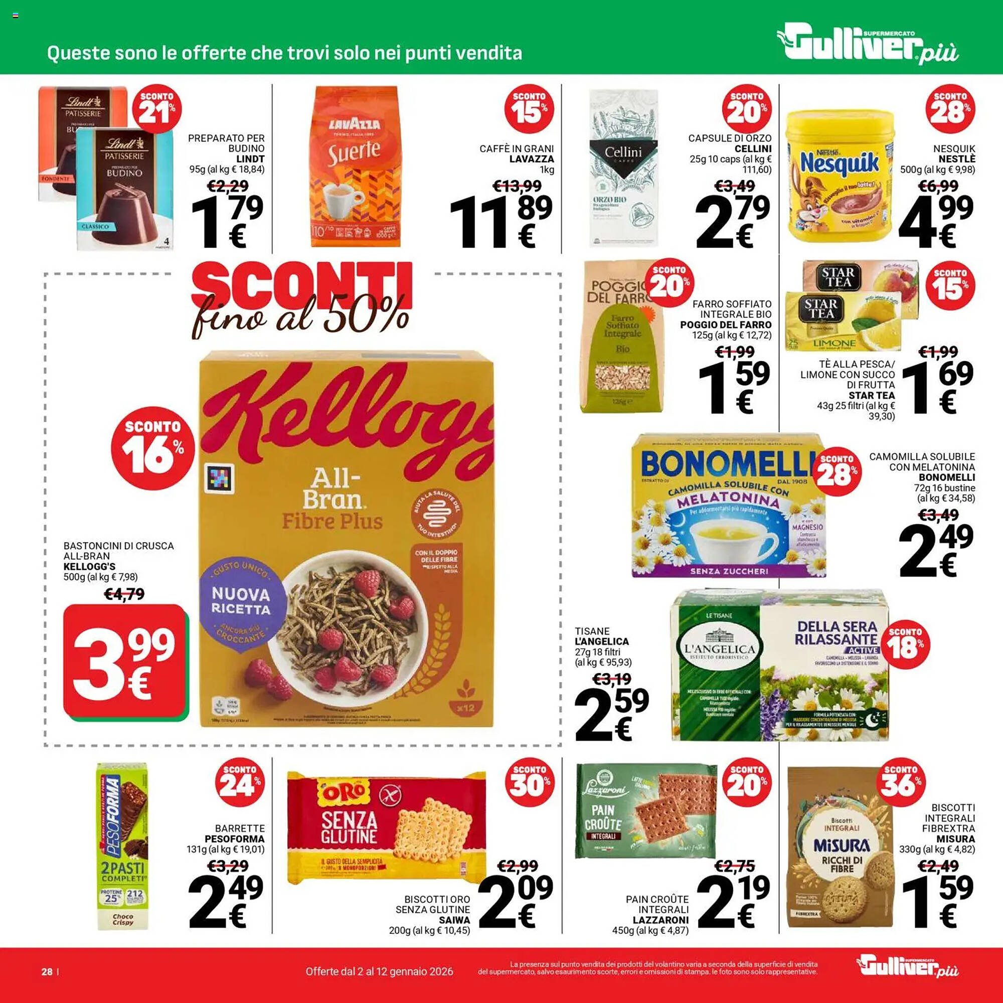 Volantino Supermercati Gulliver (2026-01-02 - 2026-01-12)