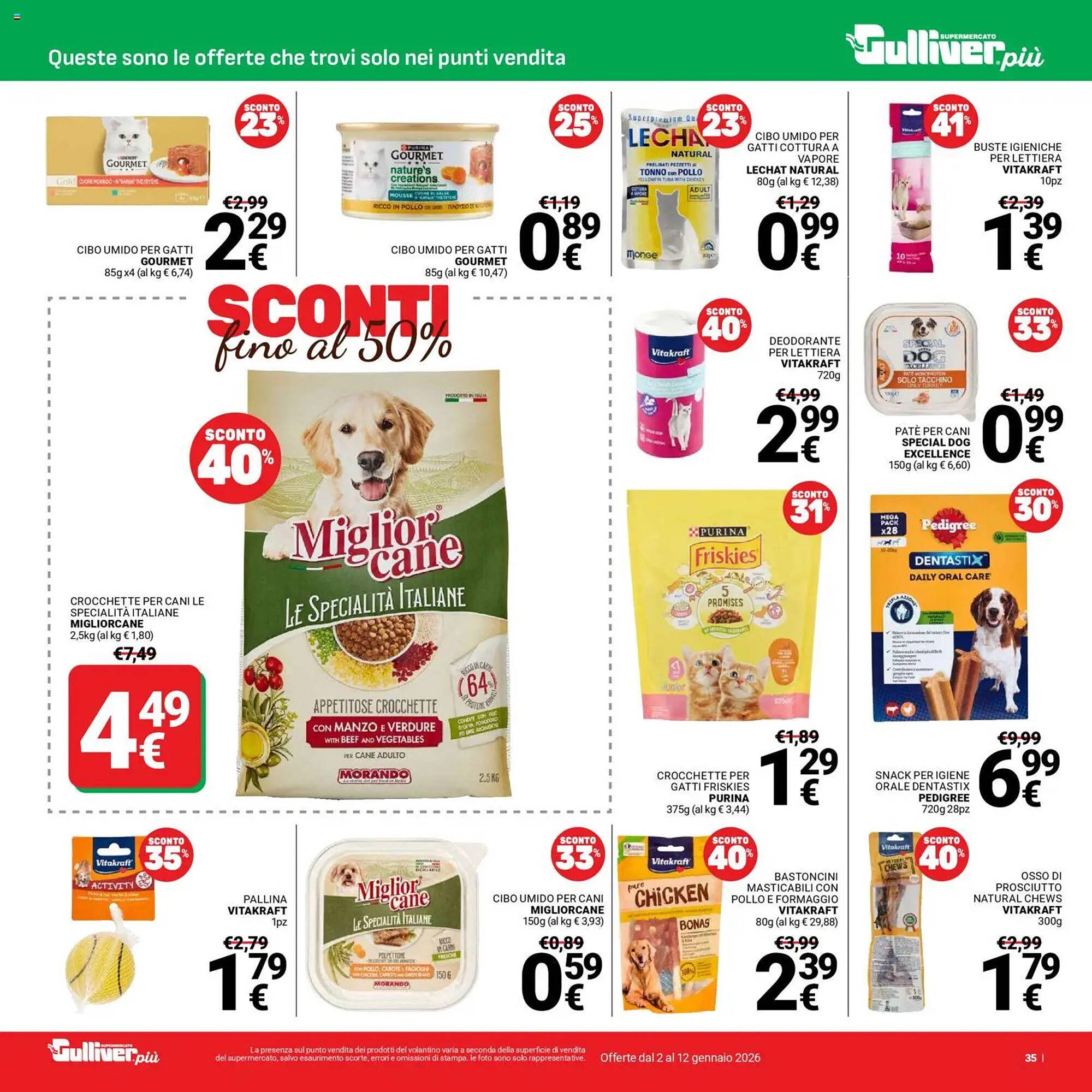 Volantino Supermercati Gulliver (2026-01-02 - 2026-01-12)