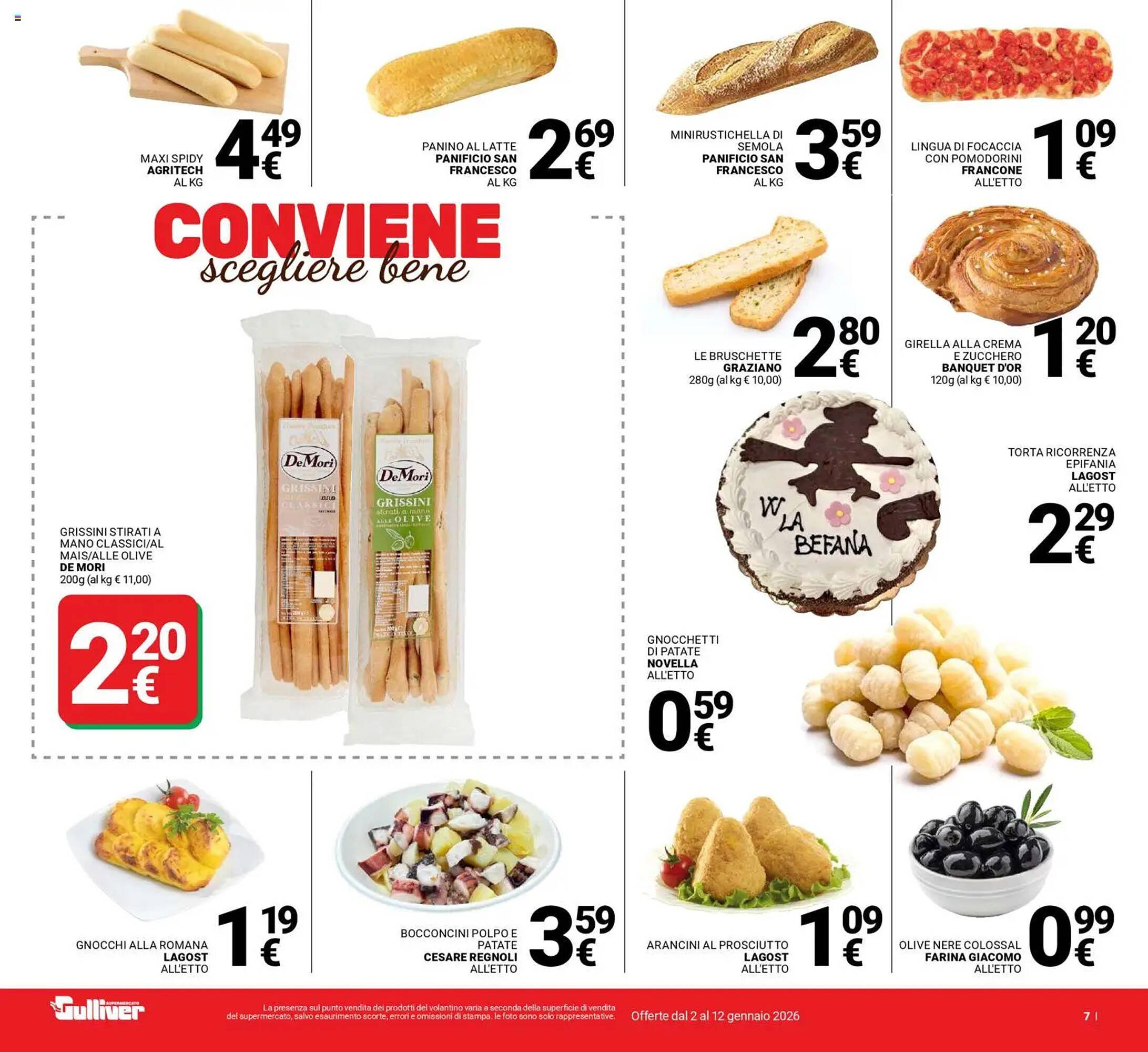 Volantino Supermercati Gulliver (2026-01-02 - 2026-01-12)