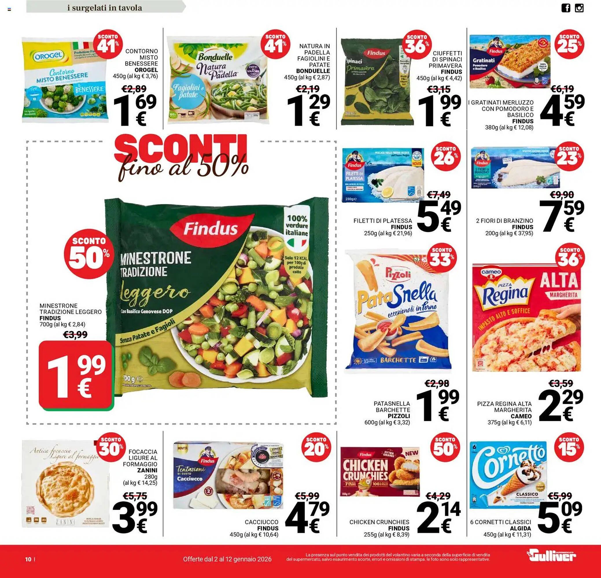 Volantino Supermercati Gulliver (2026-01-02 - 2026-01-12)