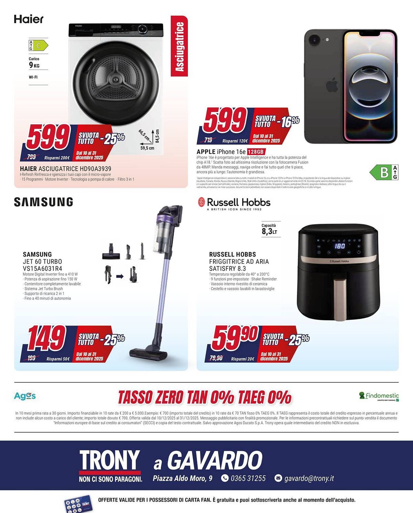 Volantino Trony (2025-12-10 - 2025-12-31)