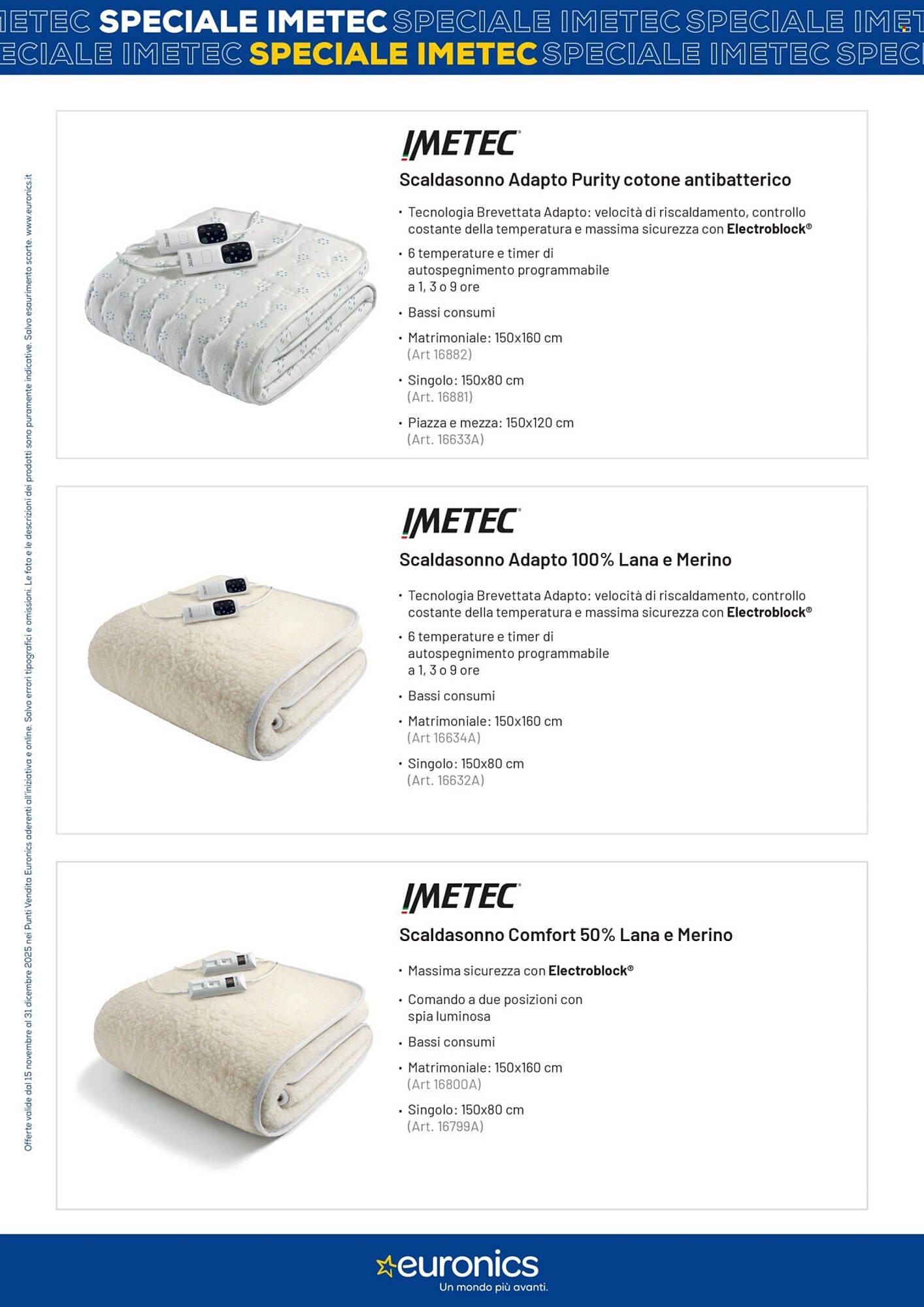 Volantino Euronics (2025-11-15 - 2025-12-31)