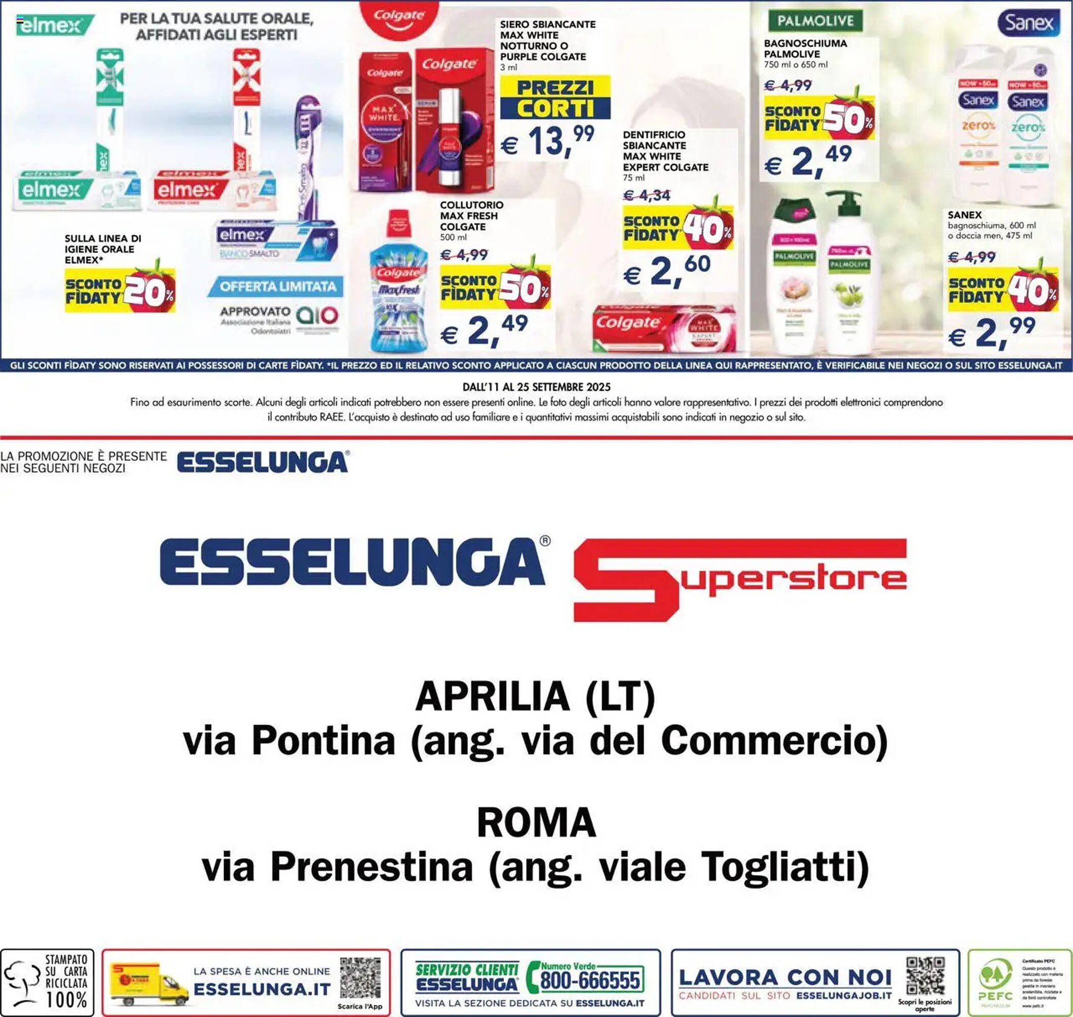 Volantino Esselunga (2025-09-11 - 2025-09-25)