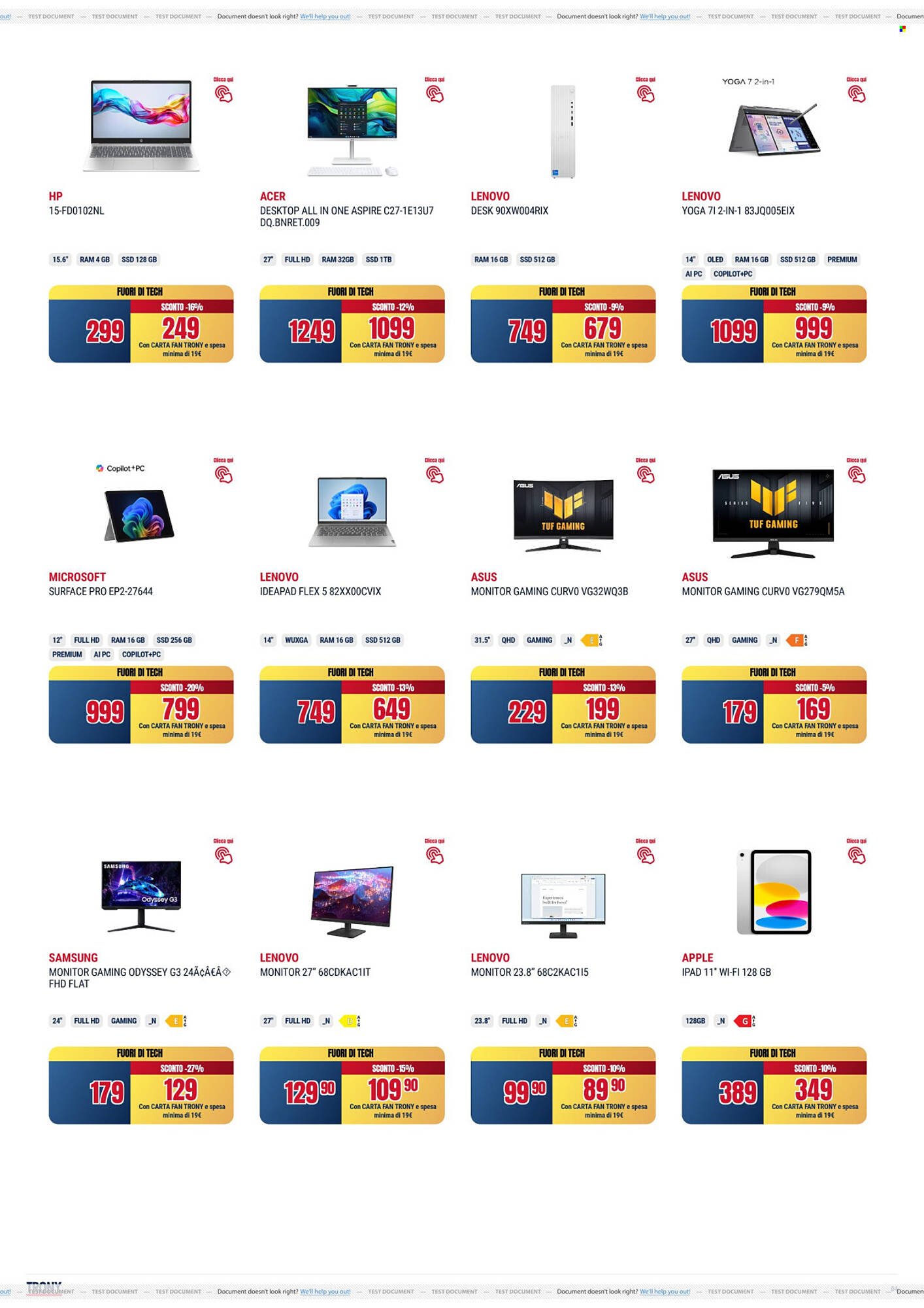 Volantino Trony (2026-02-19 - 2026-03-18)