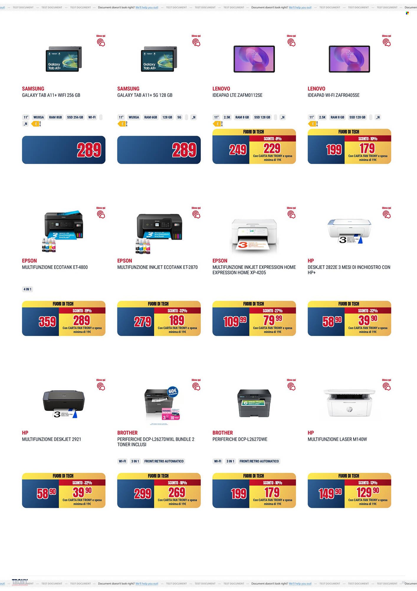 Volantino Trony (2026-02-19 - 2026-03-18)