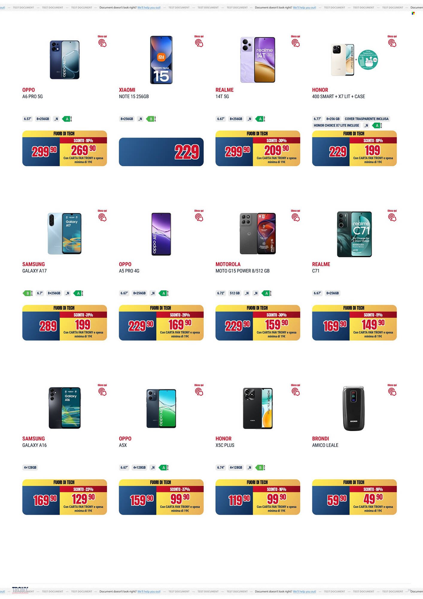 Volantino Trony (2026-02-19 - 2026-03-18)