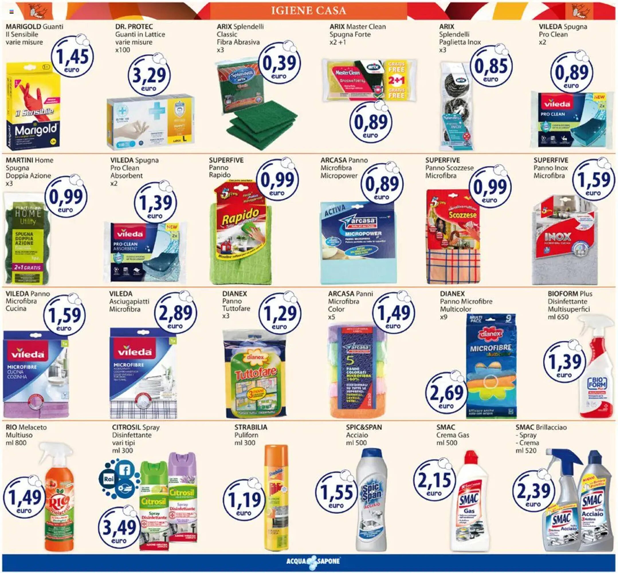 Volantino Acqua & Sapone (2025-09-22 - 2025-10-05)