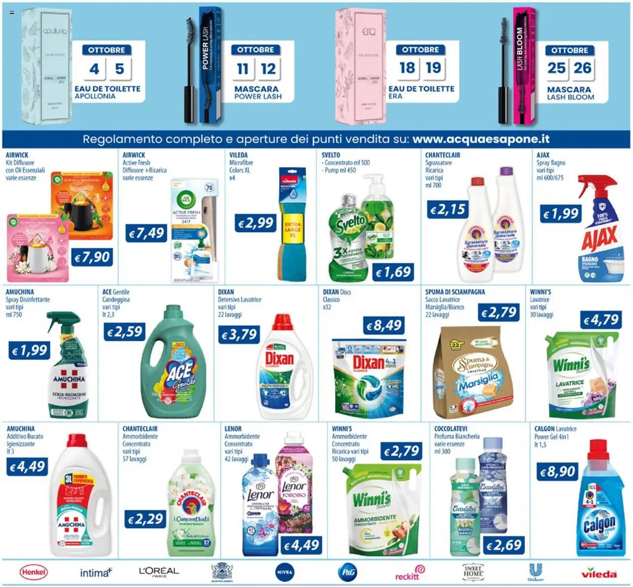Volantino Acqua & Sapone (2025-09-22 - 2025-10-05)