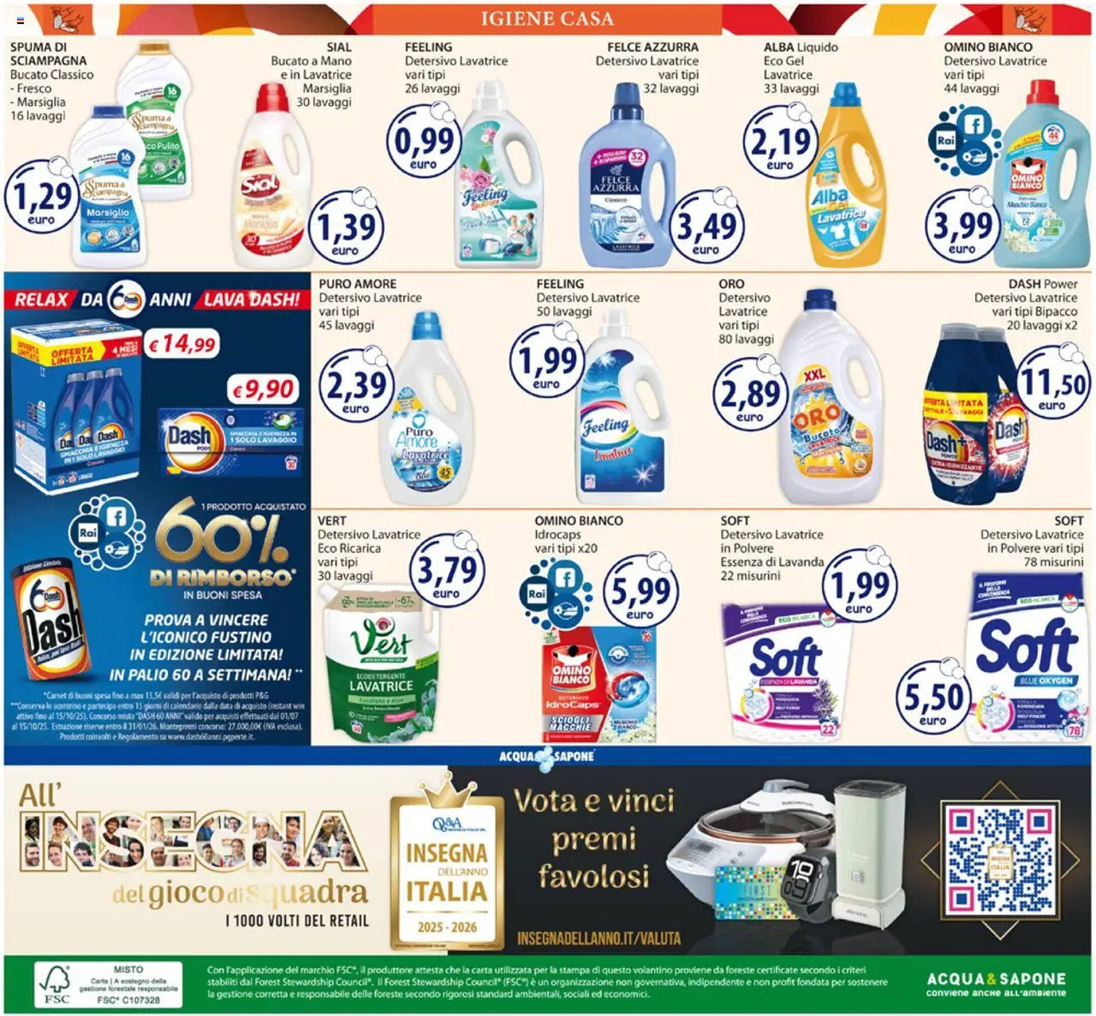 Volantino Acqua & Sapone (2025-09-22 - 2025-10-05)