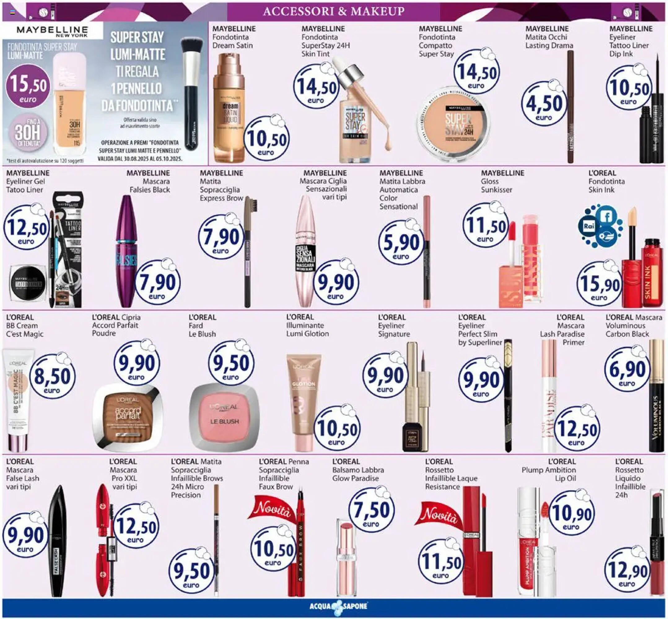 Volantino Acqua & Sapone (2025-09-22 - 2025-10-05)