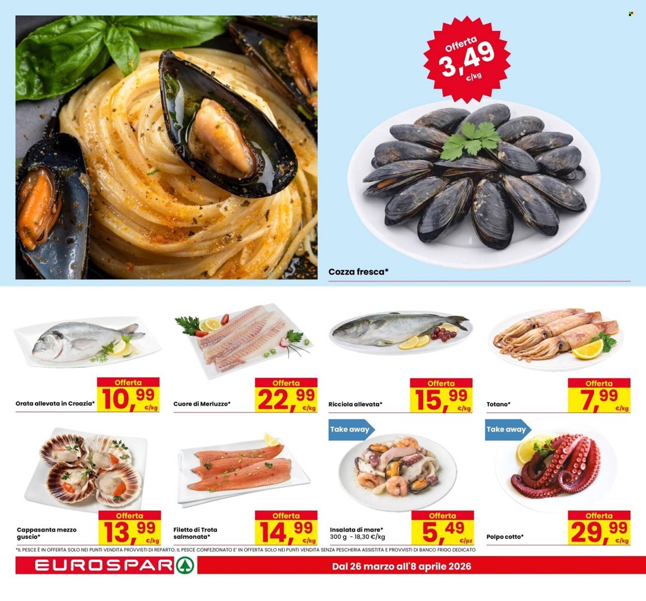 Volantino Eurospar (2026-03-26 - 2026-04-08)