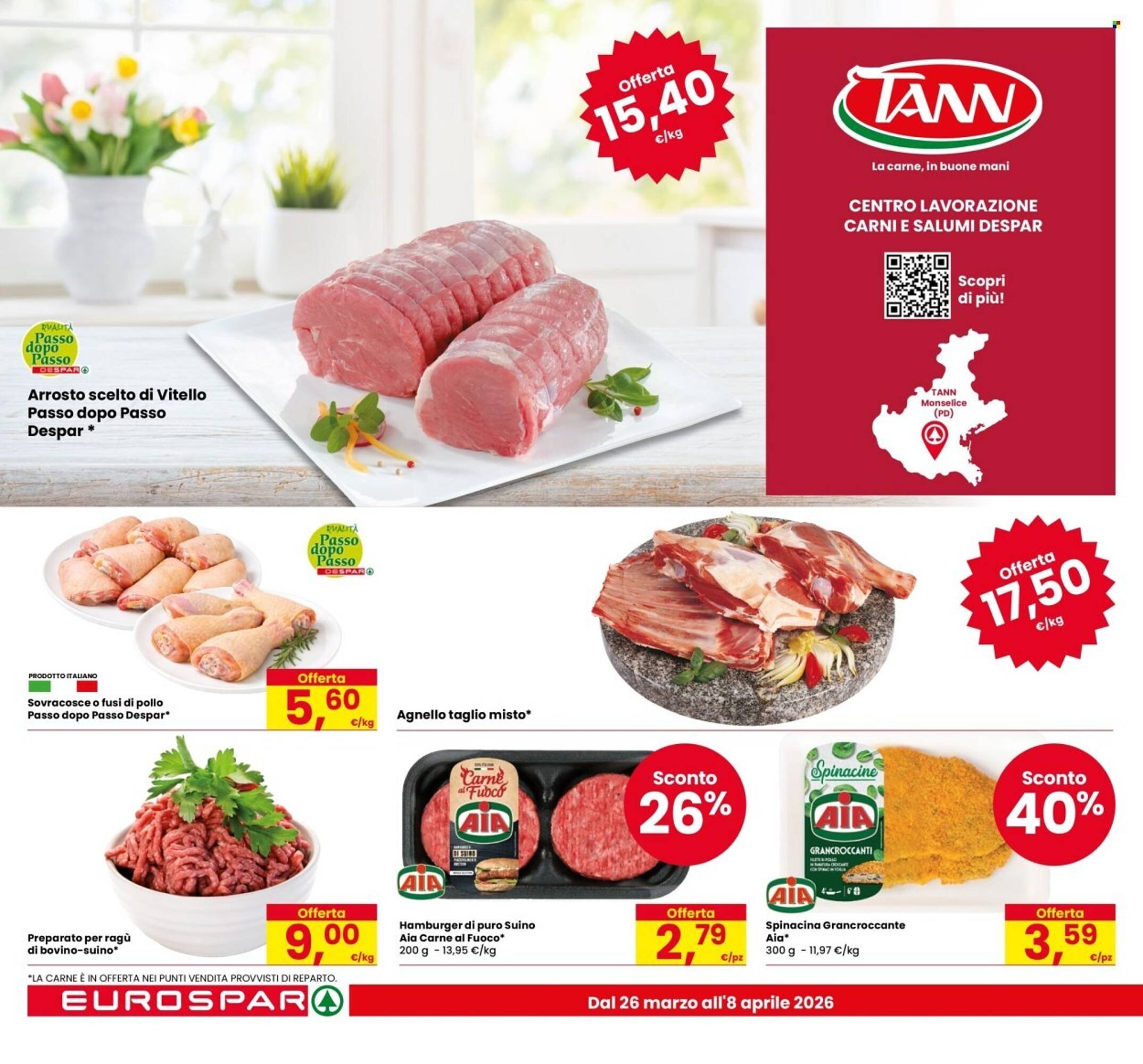 Volantino Eurospar (2026-03-26 - 2026-04-08)