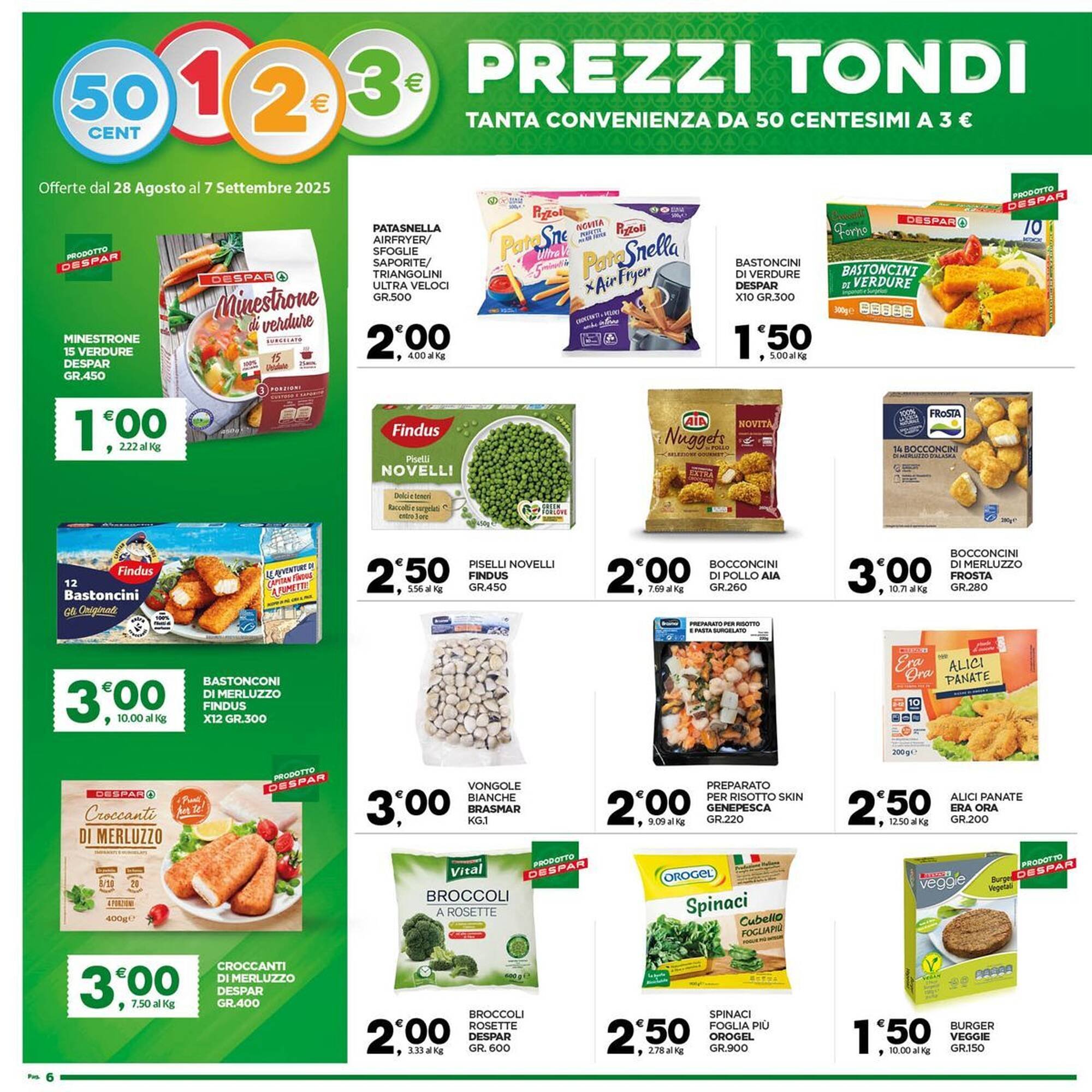 Volantino Despar (2025-08-28 - 2025-09-07)