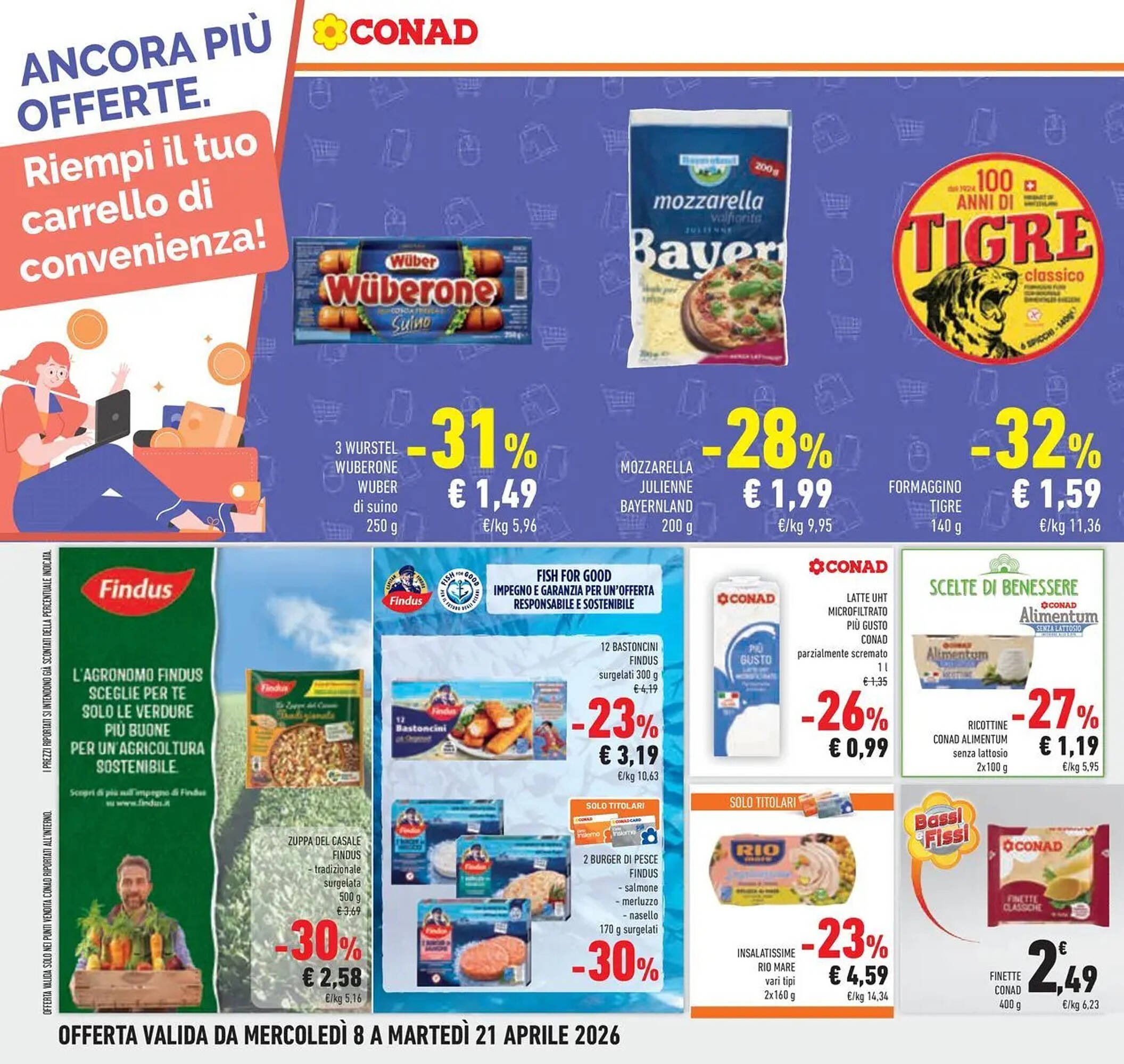 Volantino Conad (2026-04-07 - 2026-04-21)