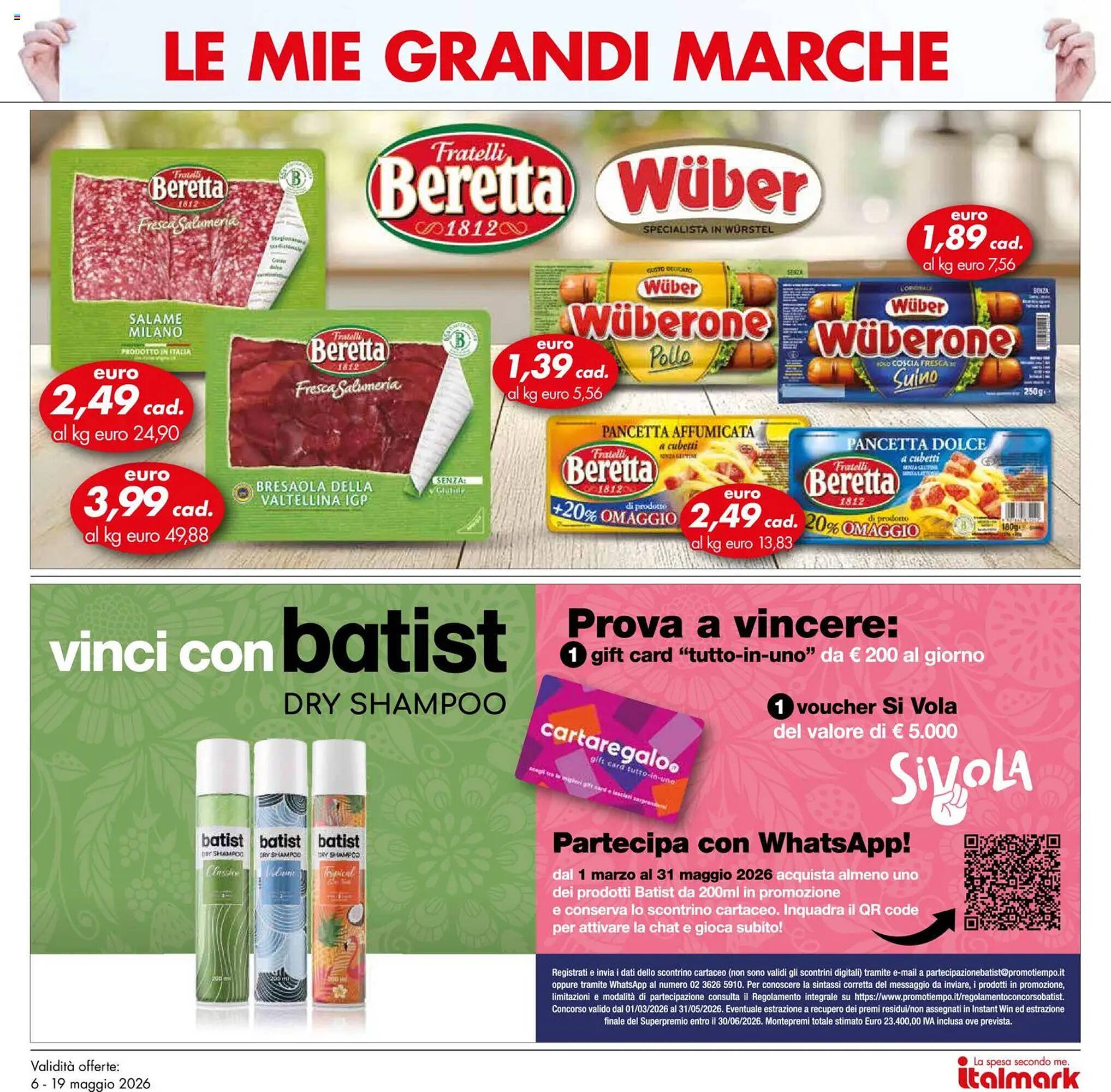 Volantino Italmark (2026-05-06 - 2026-05-19)