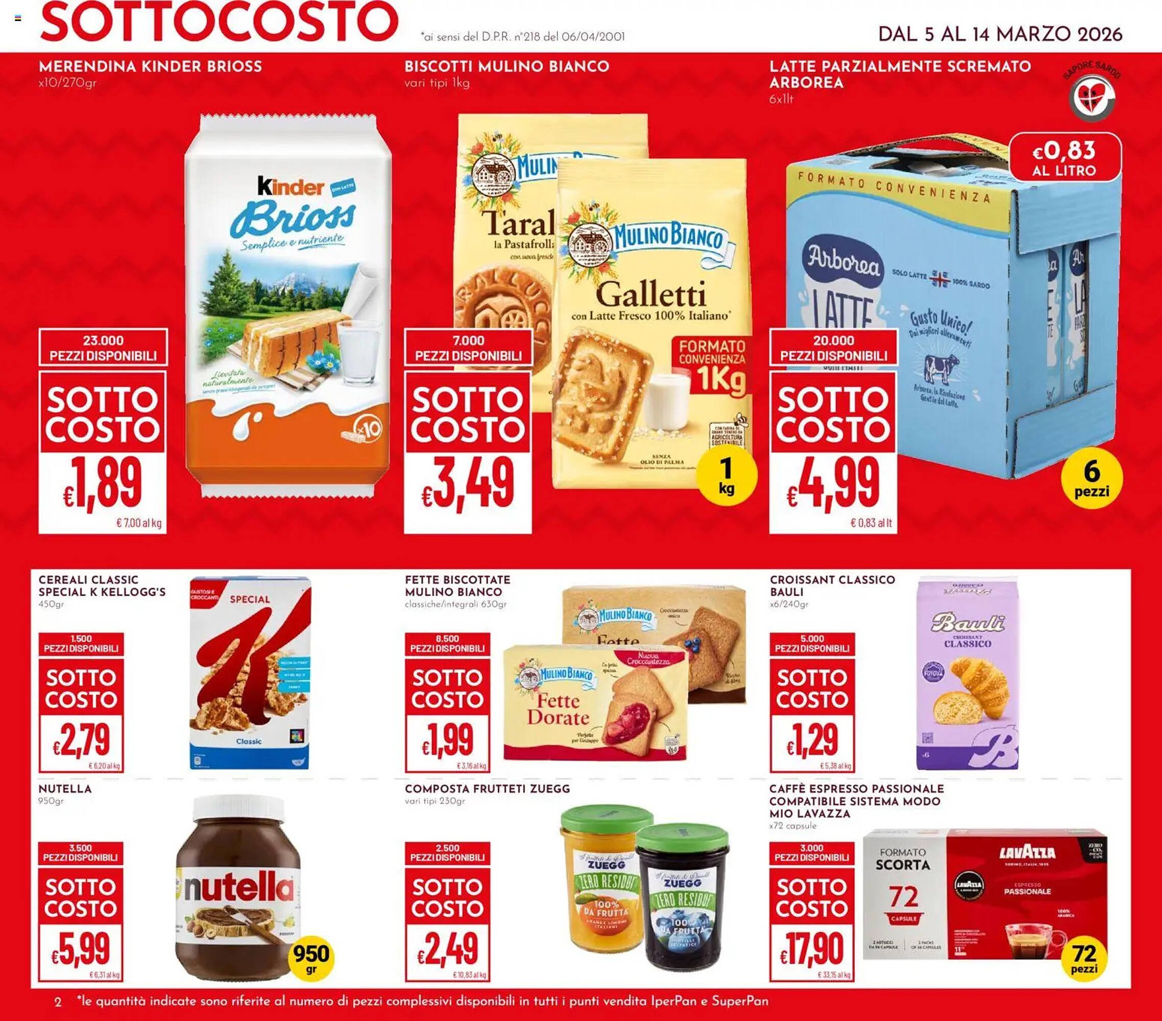 Volantino Pan (2026-03-05 - 2026-03-16)