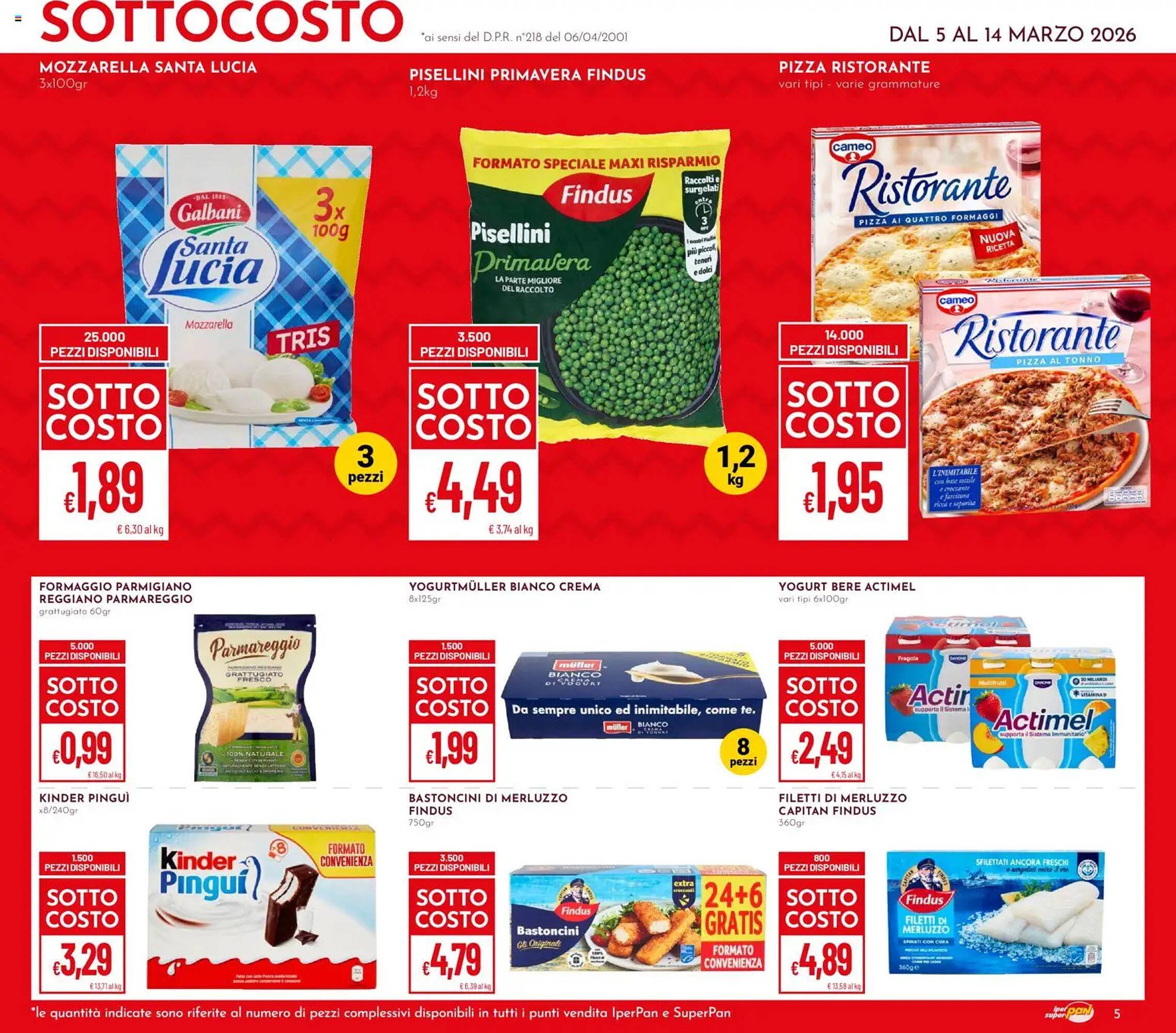 Volantino Pan (2026-03-05 - 2026-03-16)