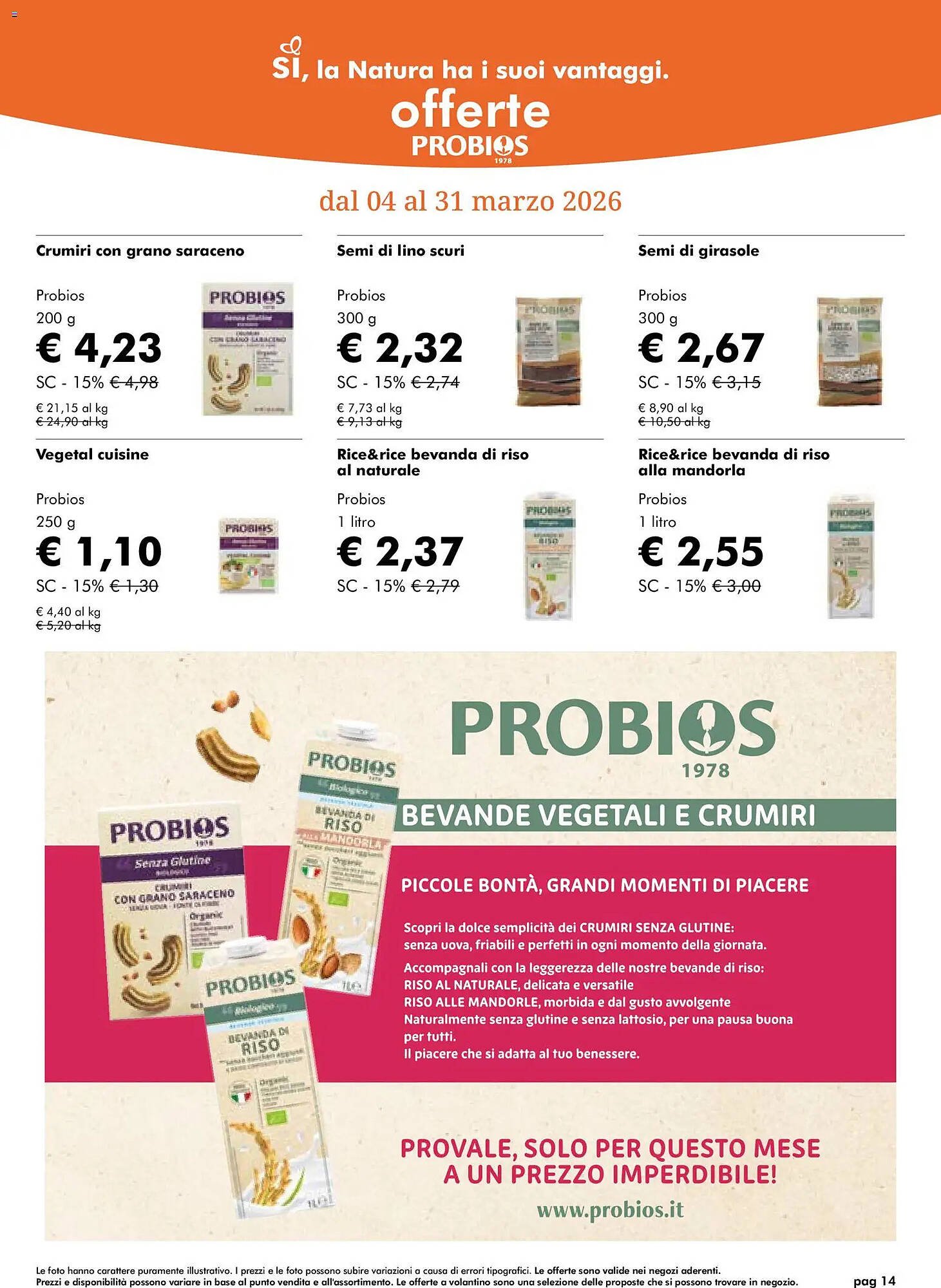 Volantino NaturaSì (2026-03-04 - 2026-03-31)