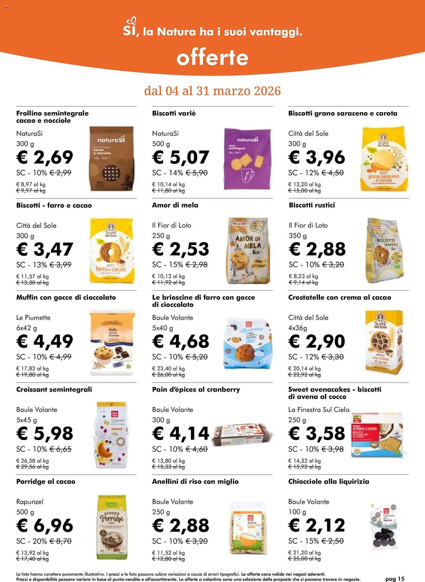Volantino NaturaSì (2026-03-04 - 2026-03-31)