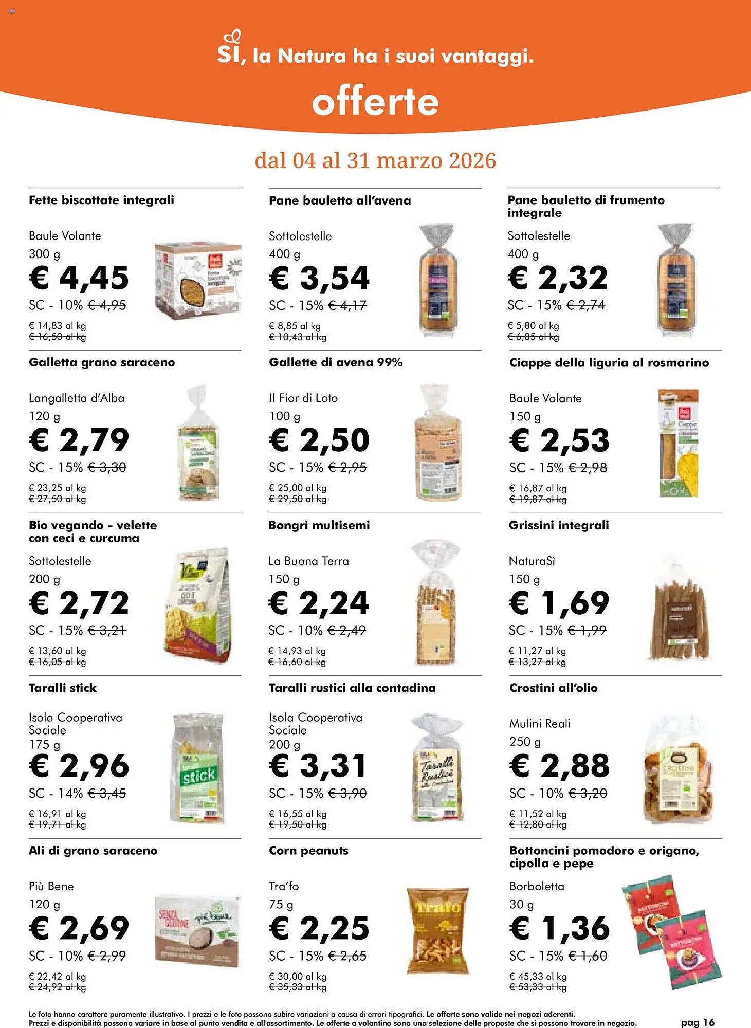 Volantino NaturaSì (2026-03-04 - 2026-03-31)