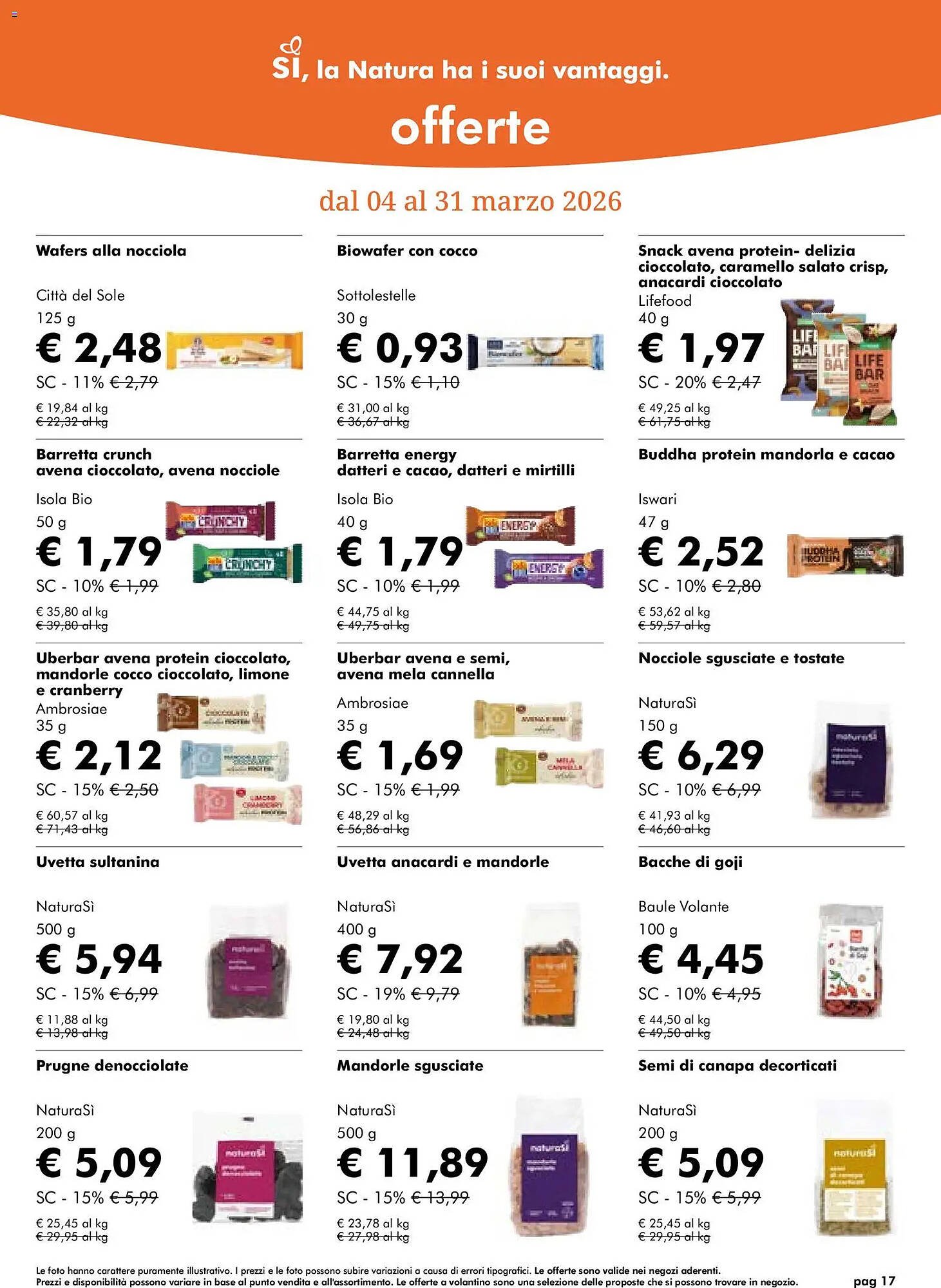 Volantino NaturaSì (2026-03-04 - 2026-03-31)