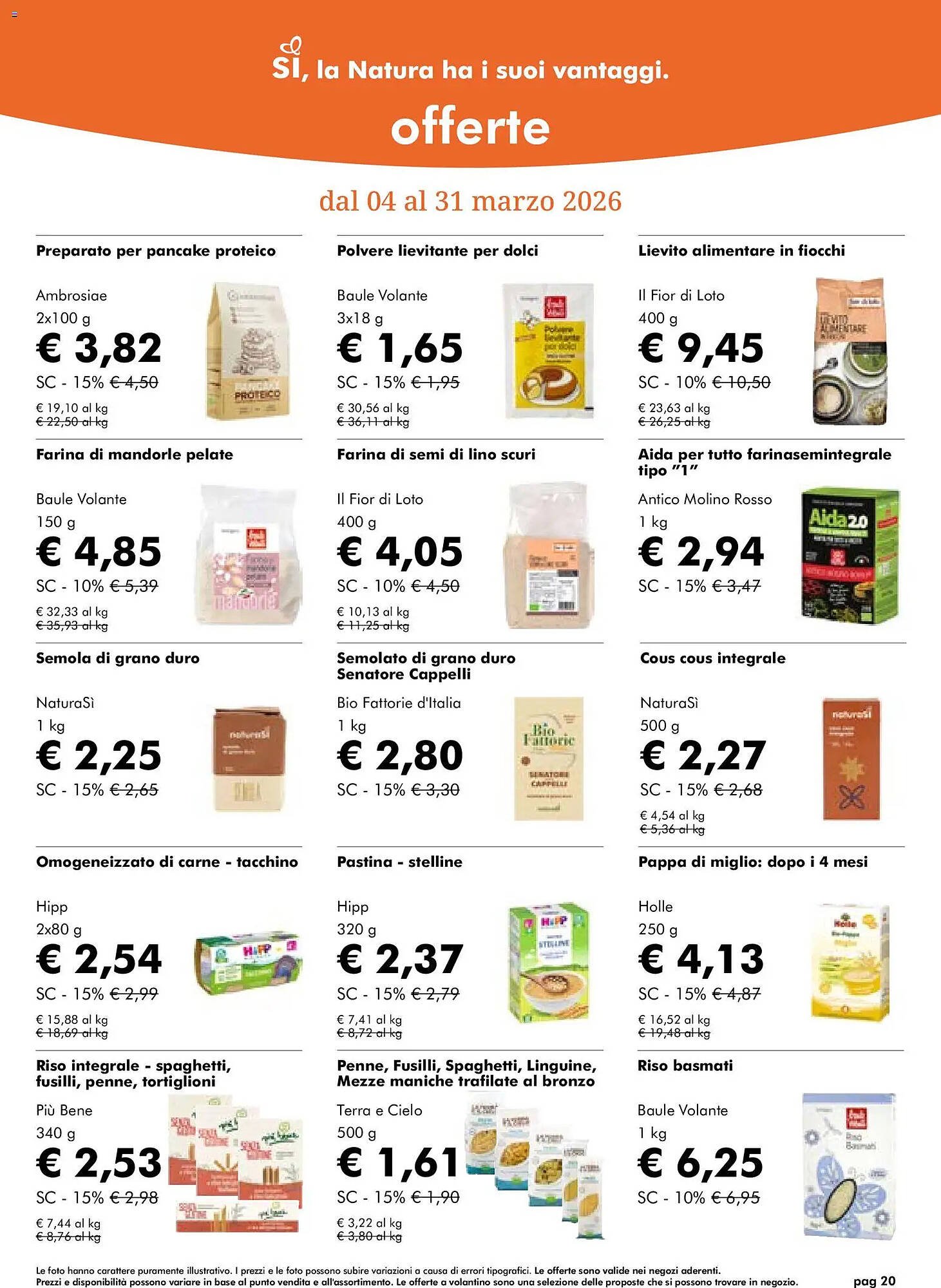 Volantino NaturaSì (2026-03-04 - 2026-03-31)
