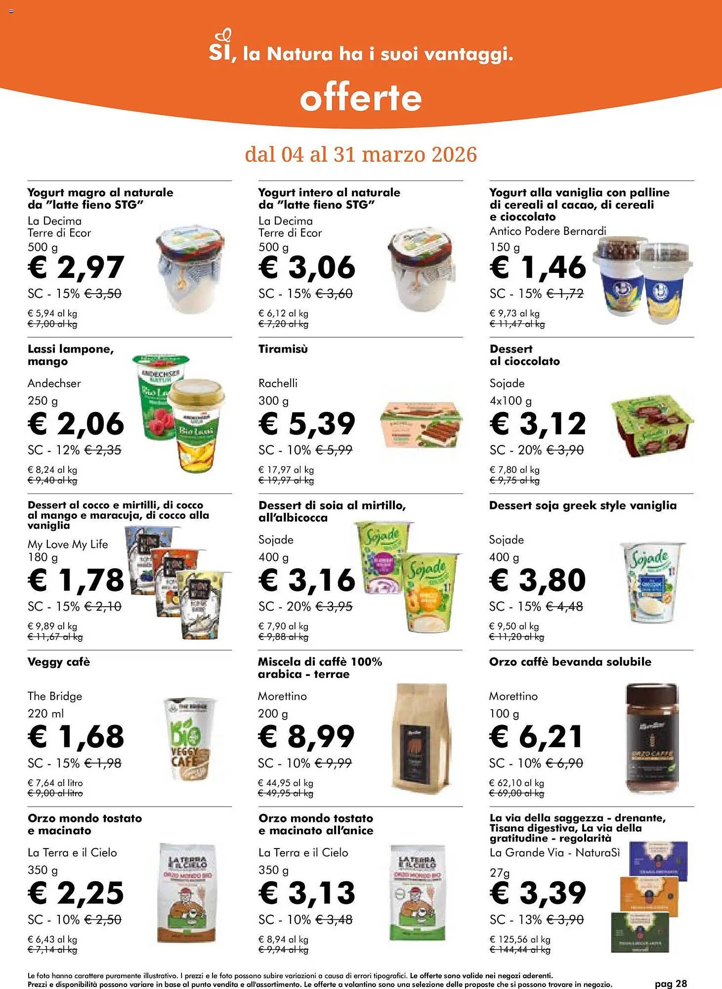 Volantino NaturaSì (2026-03-04 - 2026-03-31)