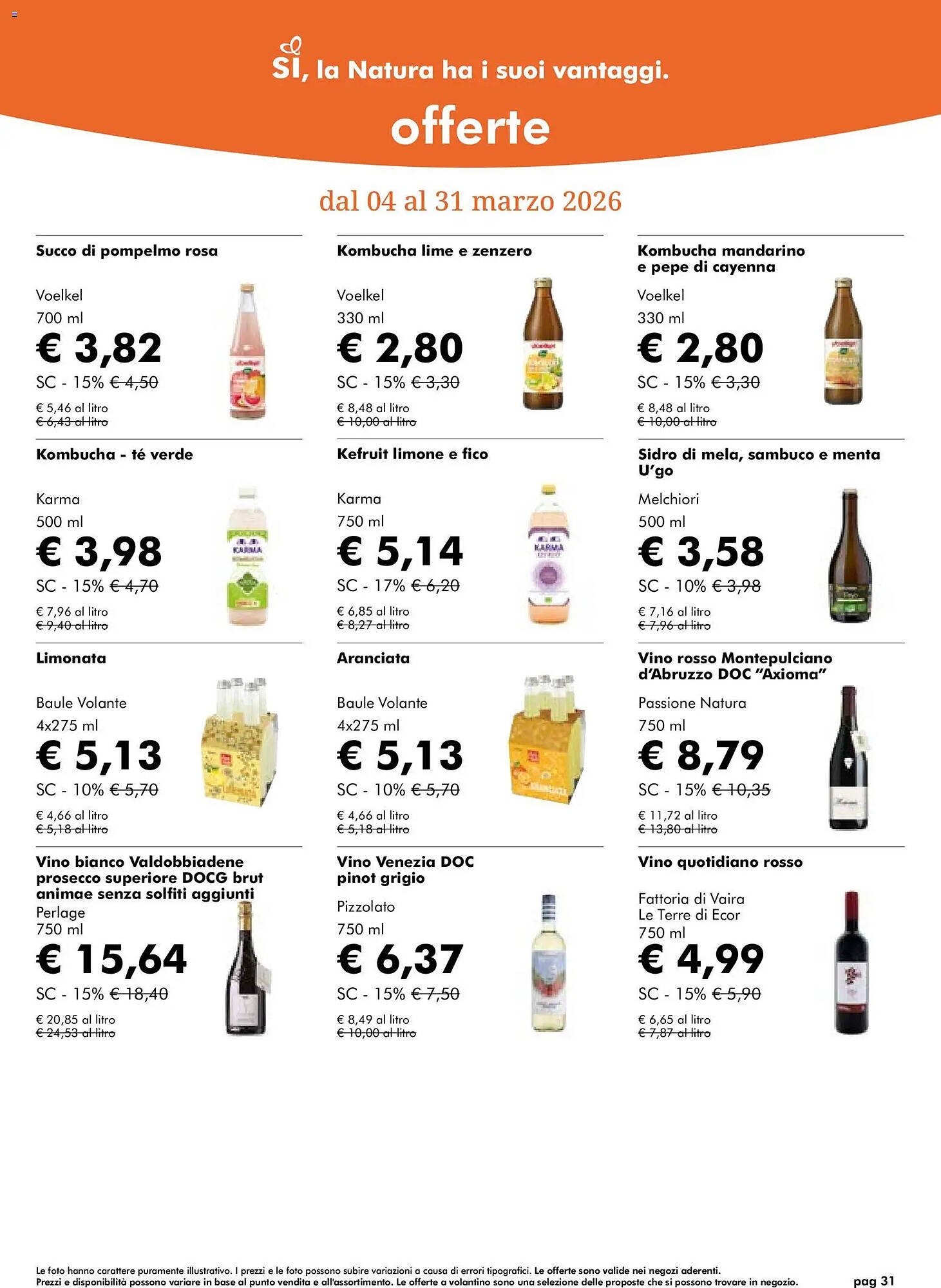 Volantino NaturaSì (2026-03-04 - 2026-03-31)