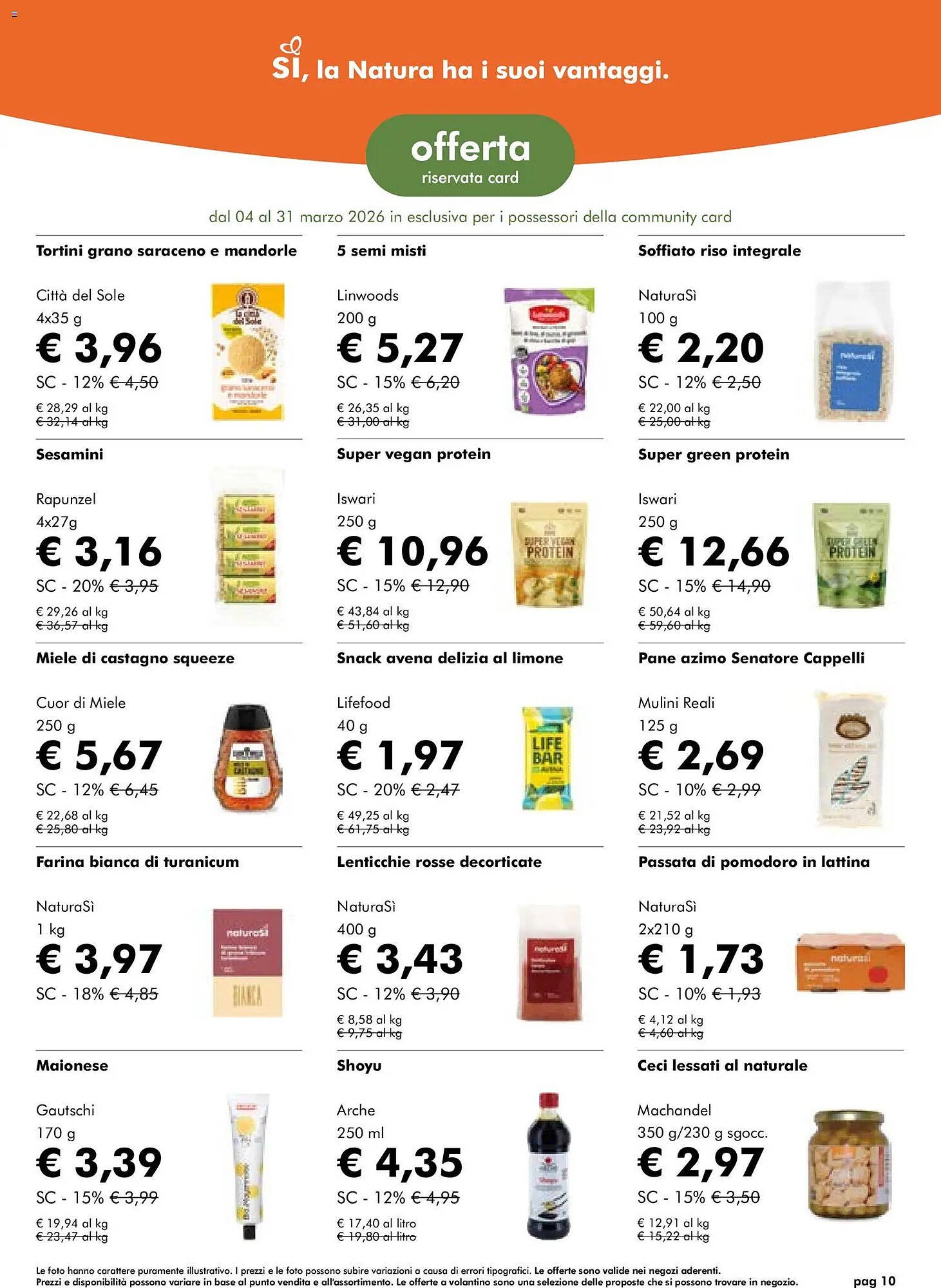 Volantino NaturaSì (2026-03-04 - 2026-03-31)