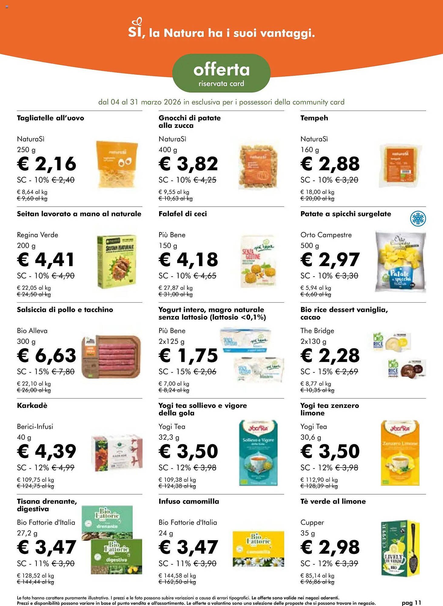 Volantino NaturaSì (2026-03-04 - 2026-03-31)
