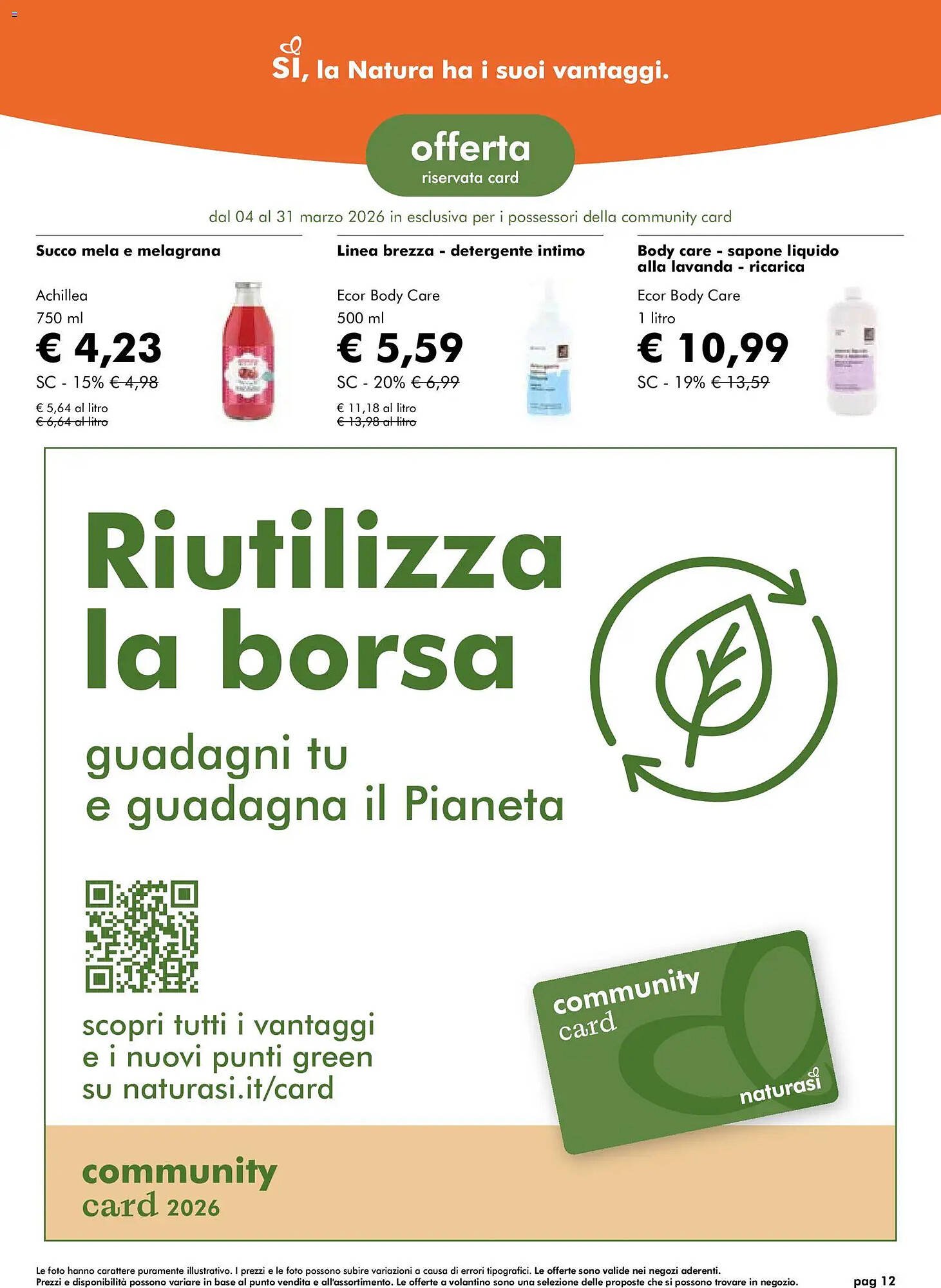 Volantino NaturaSì (2026-03-04 - 2026-03-31)