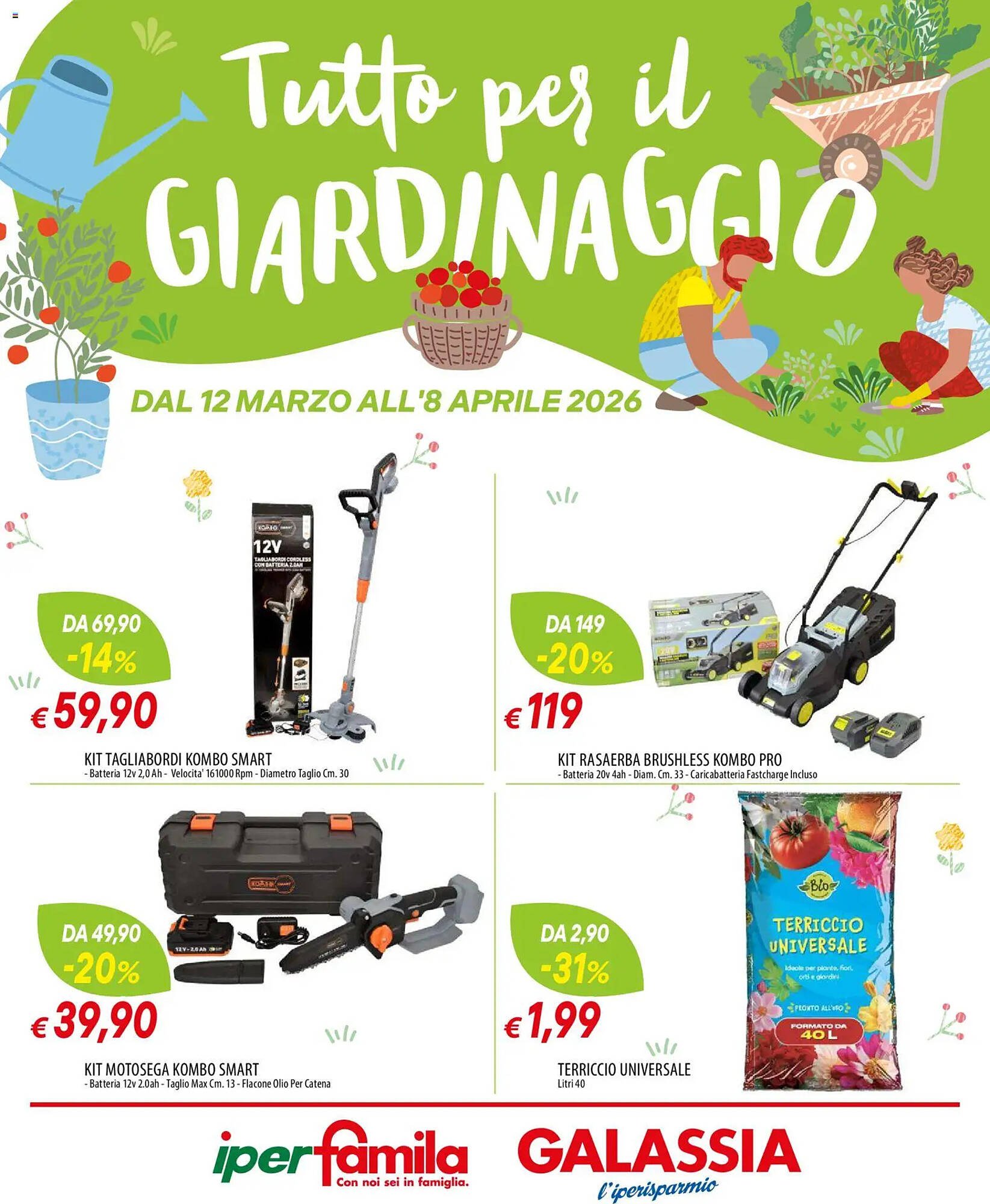 Volantino Galassia (2026-03-12 - 2026-04-08)