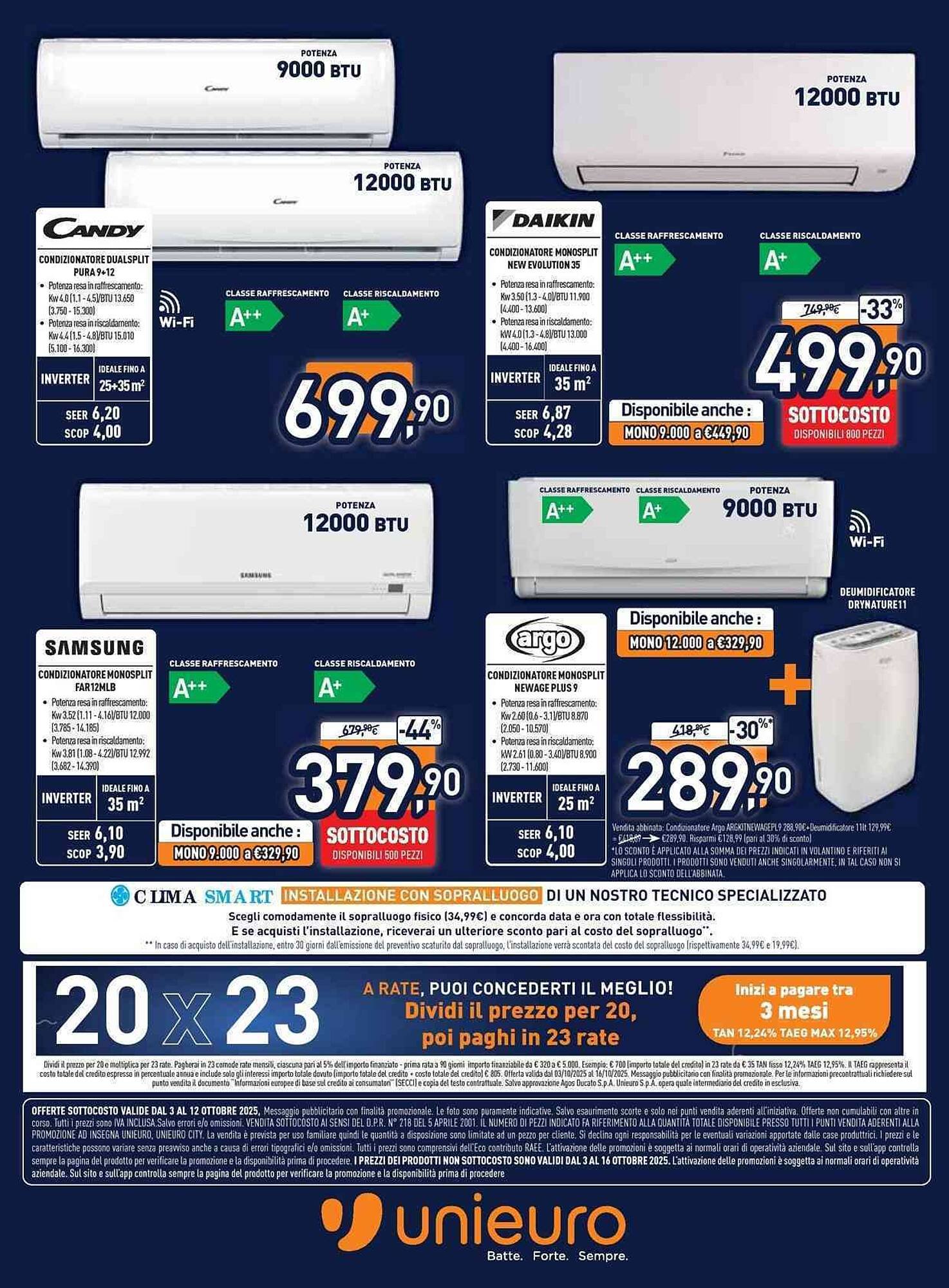 Volantino Unieuro (2025-10-03 - 2025-10-12)