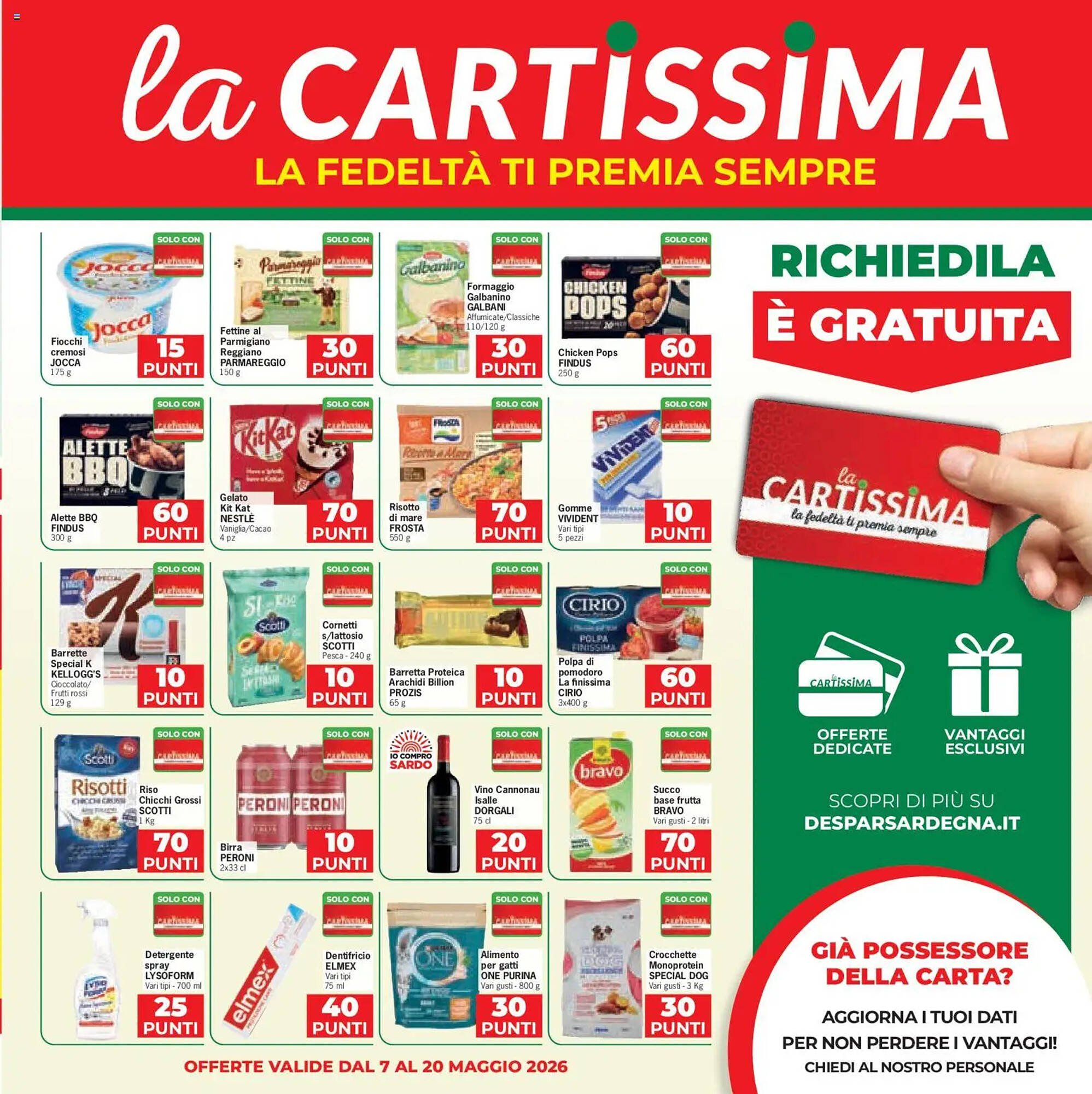 Volantino Eurospar (2026-05-07 - 2026-05-20)