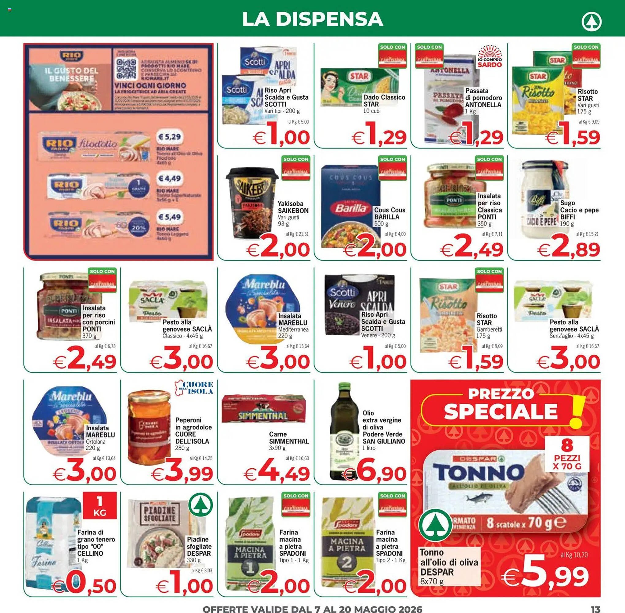 Volantino Eurospar (2026-05-07 - 2026-05-20)