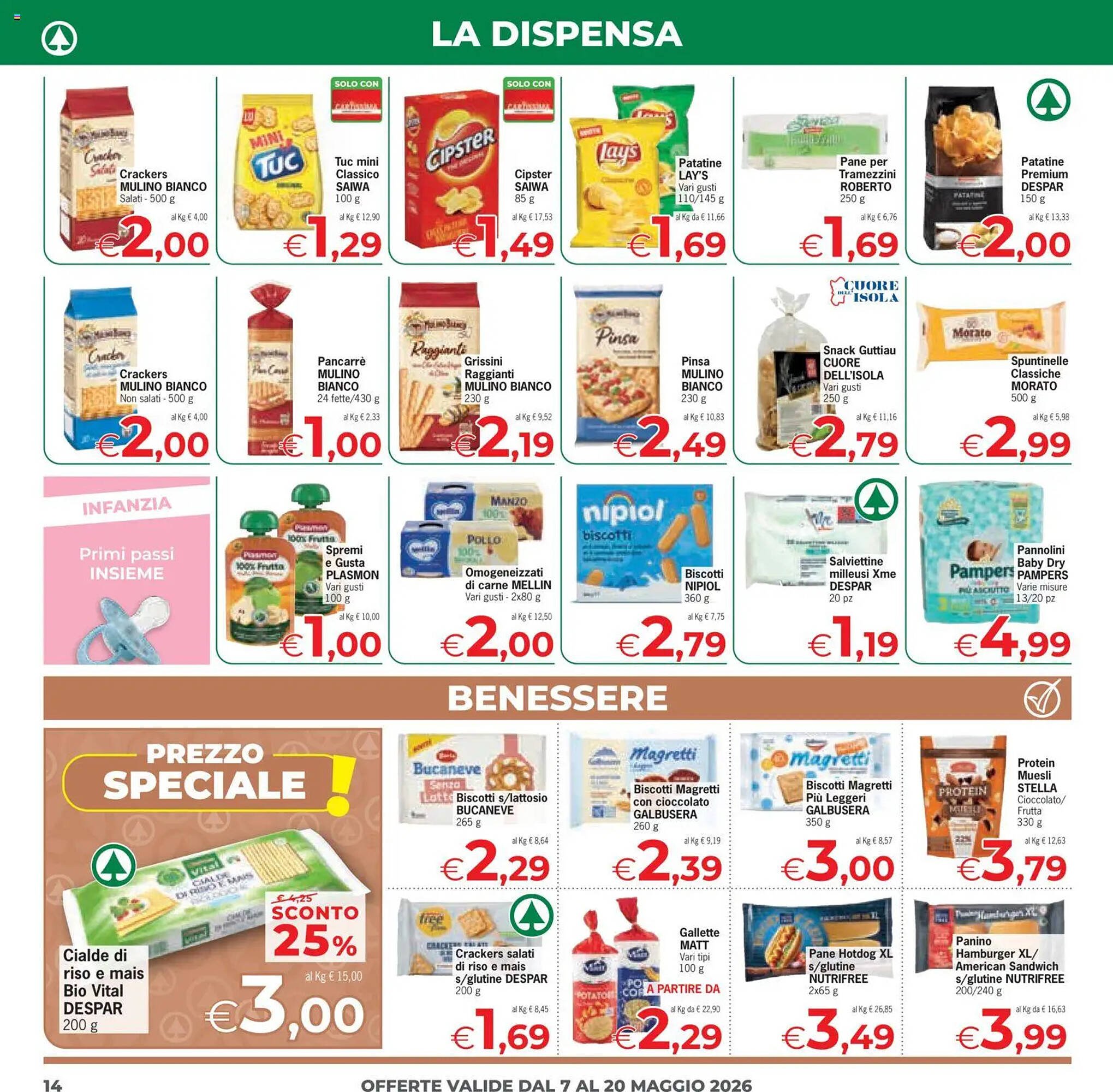 Volantino Eurospar (2026-05-07 - 2026-05-20)