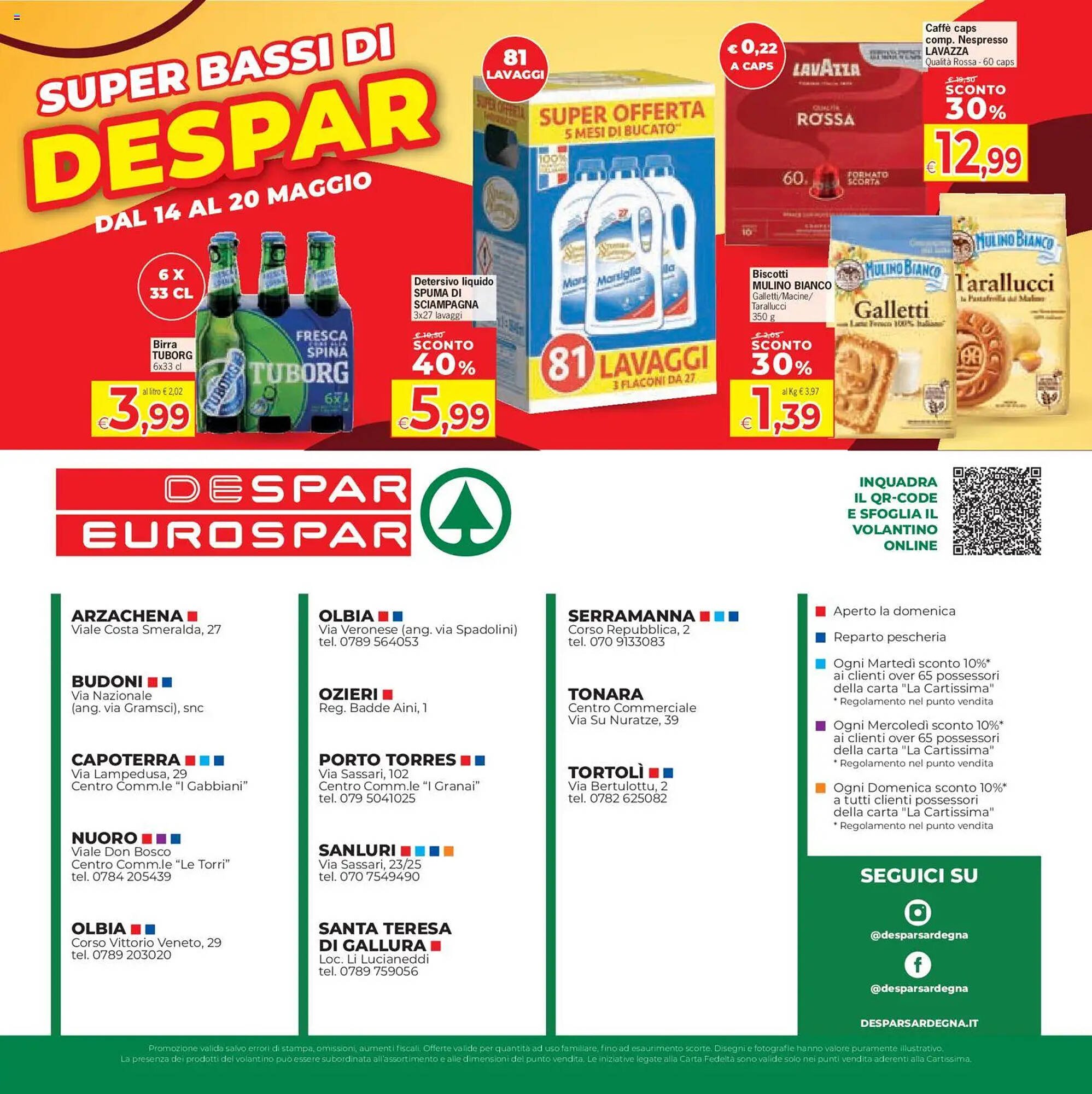 Volantino Eurospar (2026-05-07 - 2026-05-20)