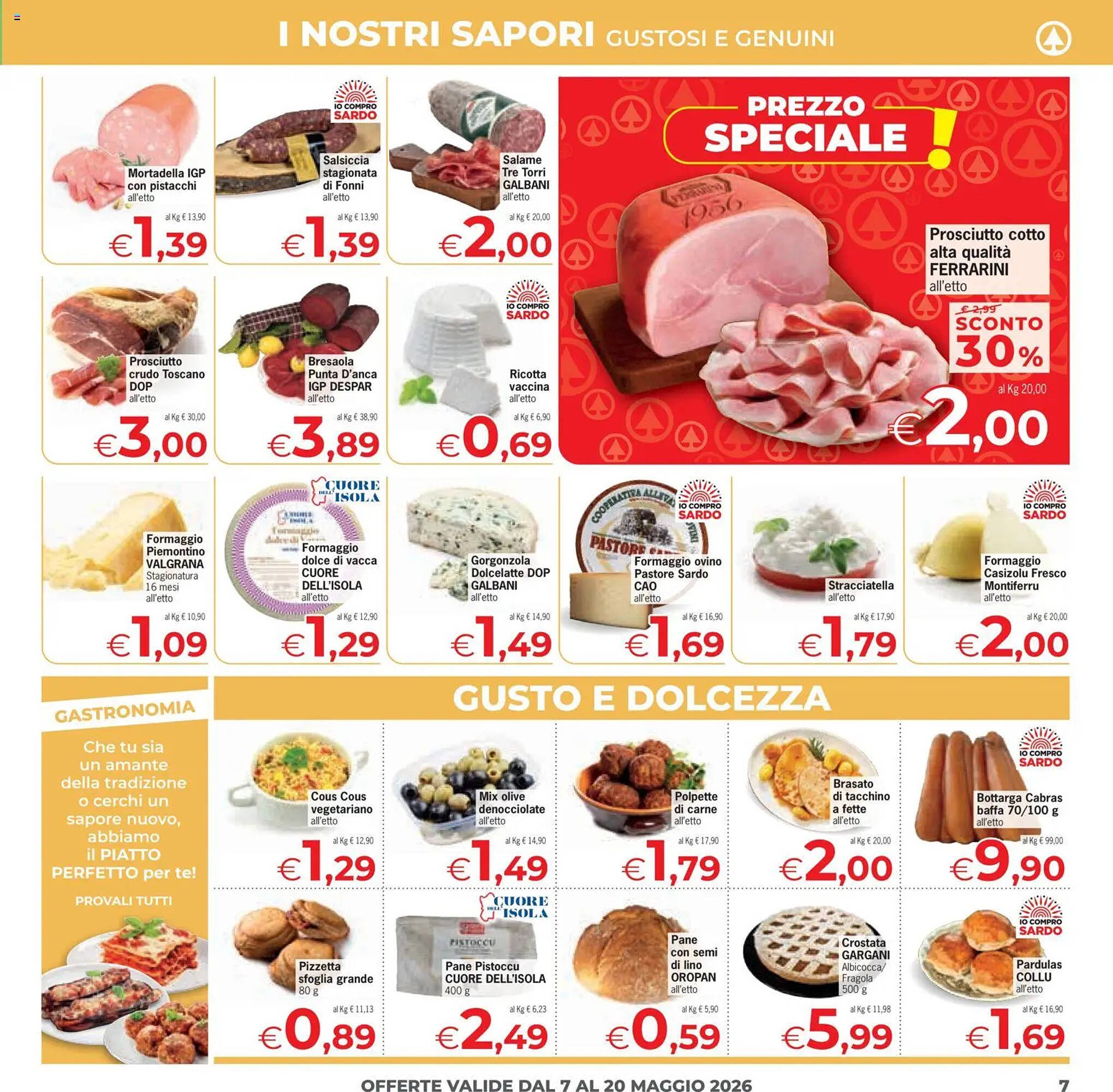 Volantino Eurospar (2026-05-07 - 2026-05-20)