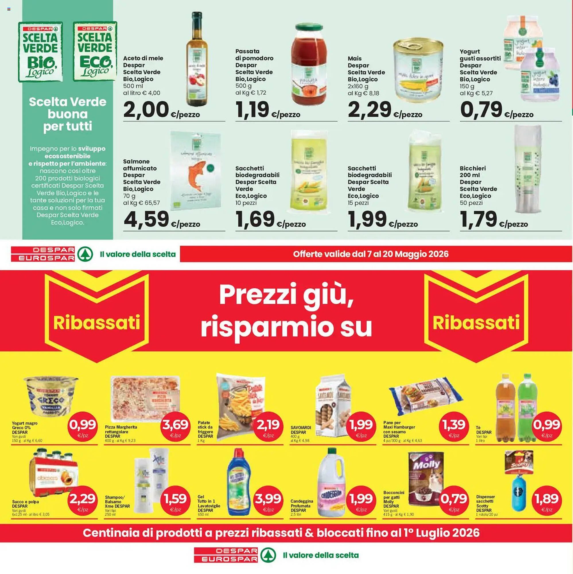 Volantino Eurospar (2026-05-07 - 2026-05-20)
