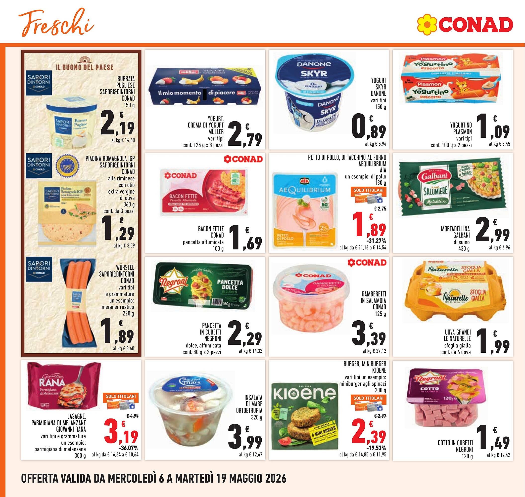 Volantino Conad (2026-05-06 - 2026-05-19)