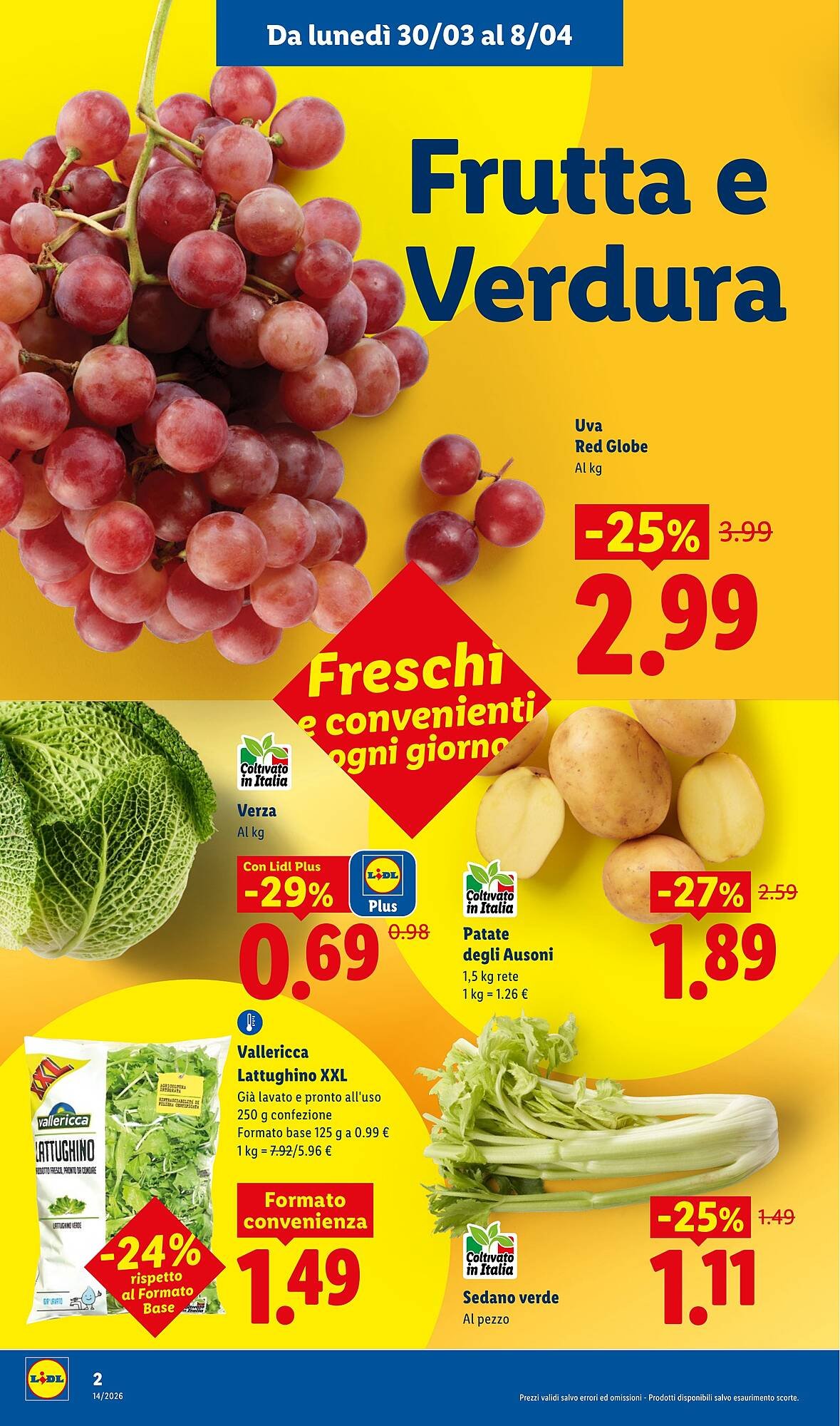 Volantino Lidl (2026-03-30 - 2026-04-08)