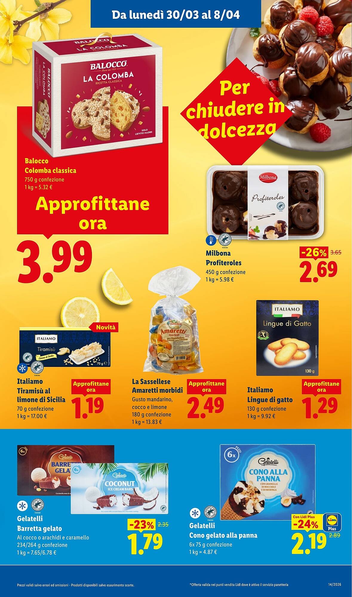 Volantino Lidl (2026-03-30 - 2026-04-08)