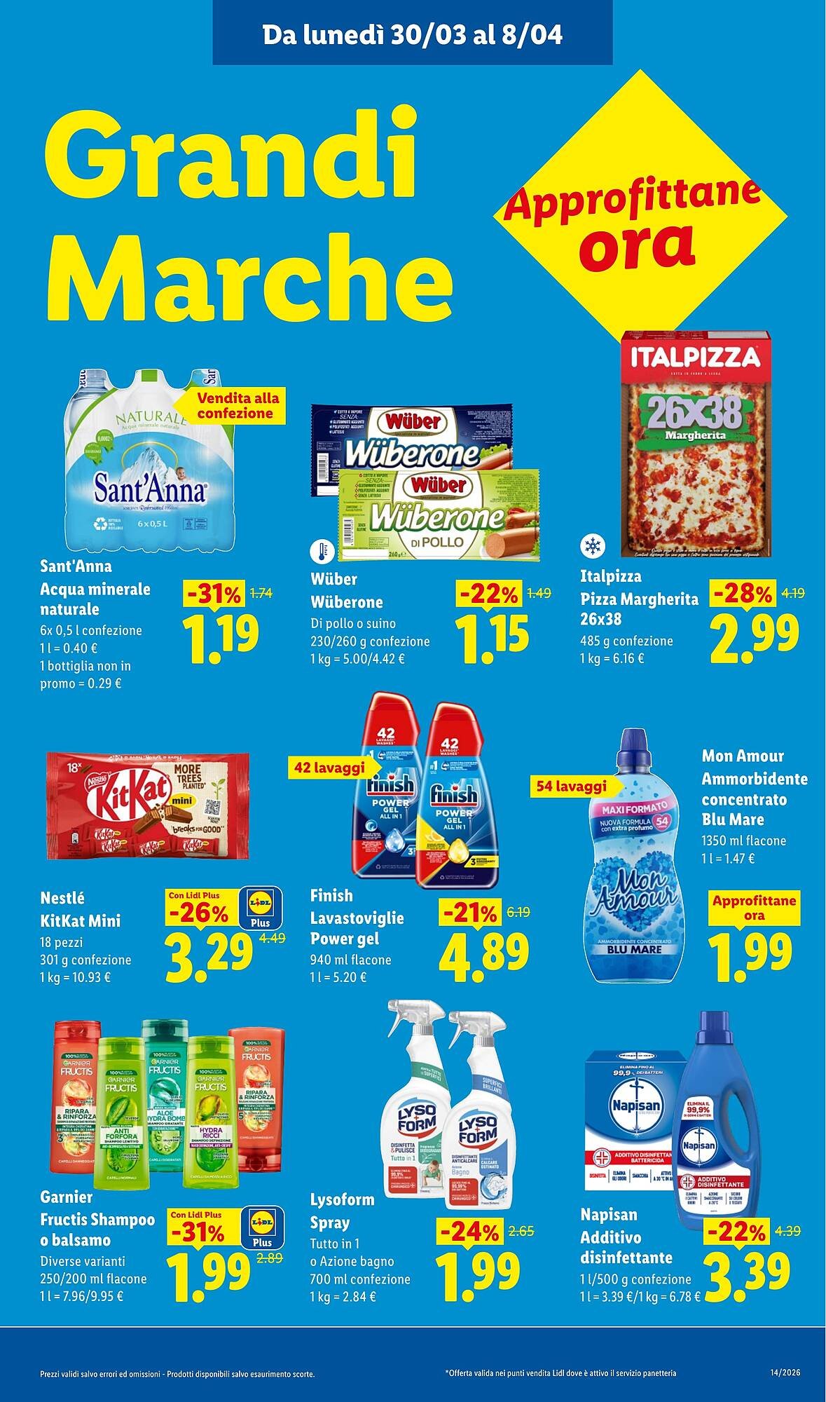 Volantino Lidl (2026-03-30 - 2026-04-08)